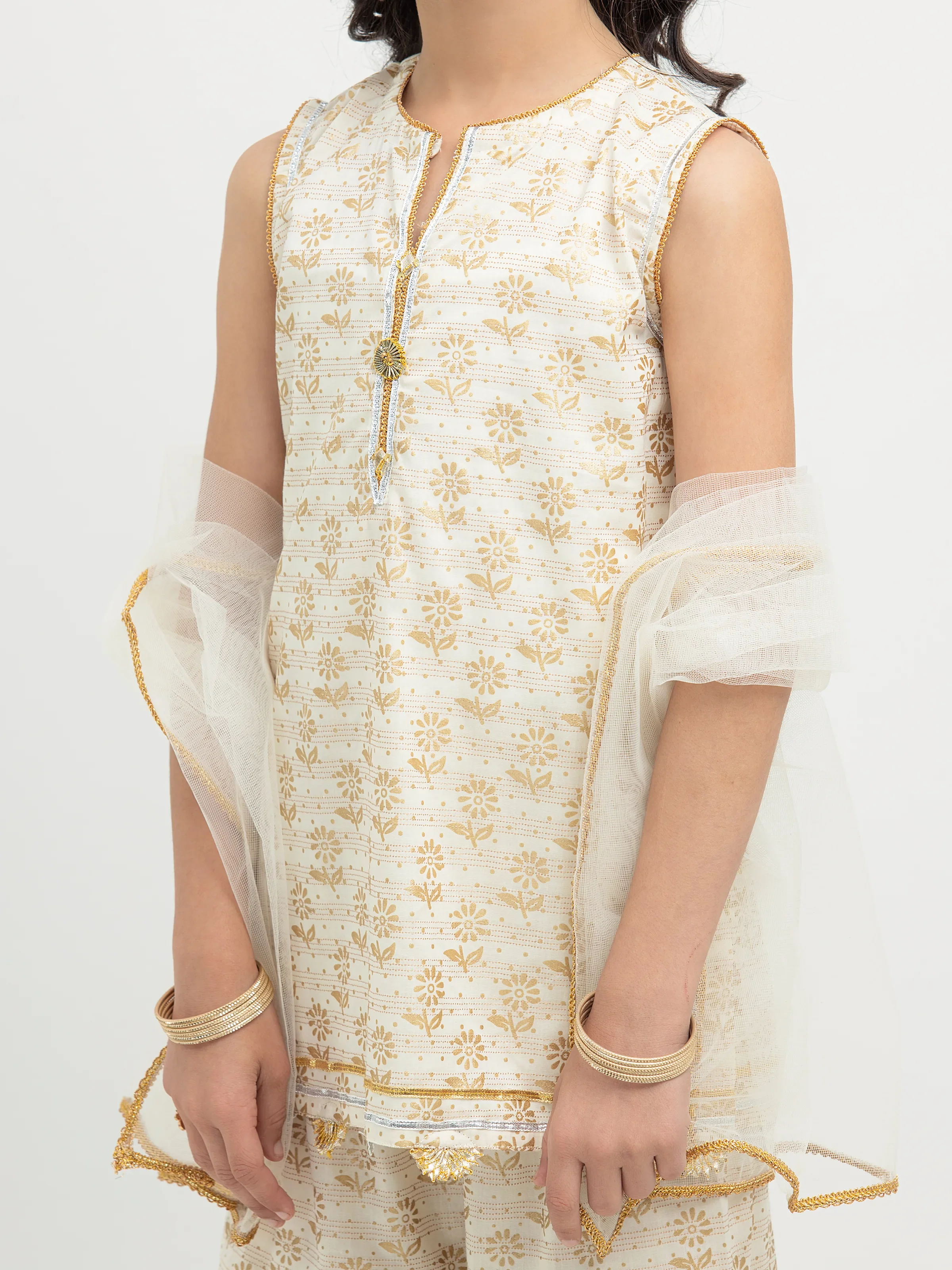 Girl's Dark Cream Pret - EGTPLE5-50029-3P - Image 3