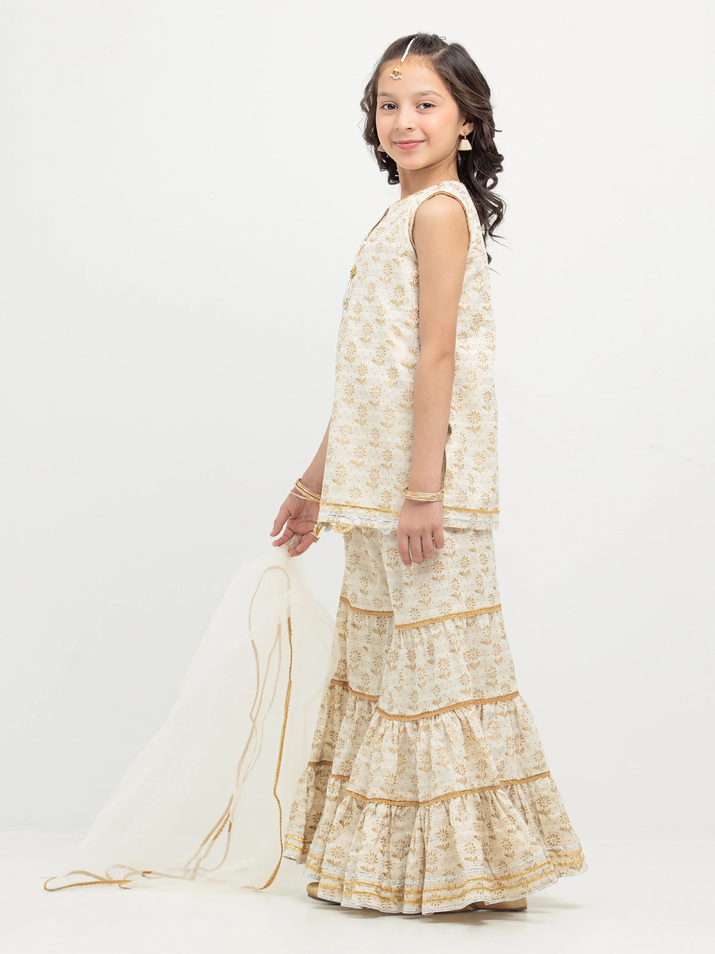 Girl's Dark Cream Pret - EGTPLE5-50029-3P - Image 4