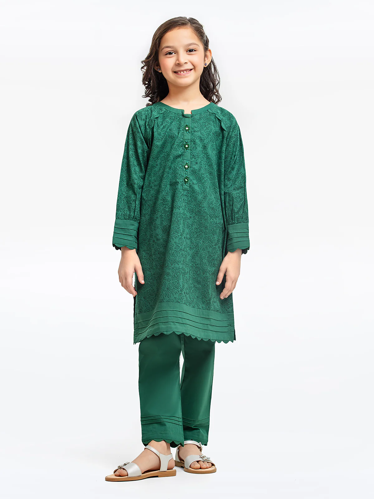 Girl's Dark Green Pret - EGTKP23-70610S - Image 2