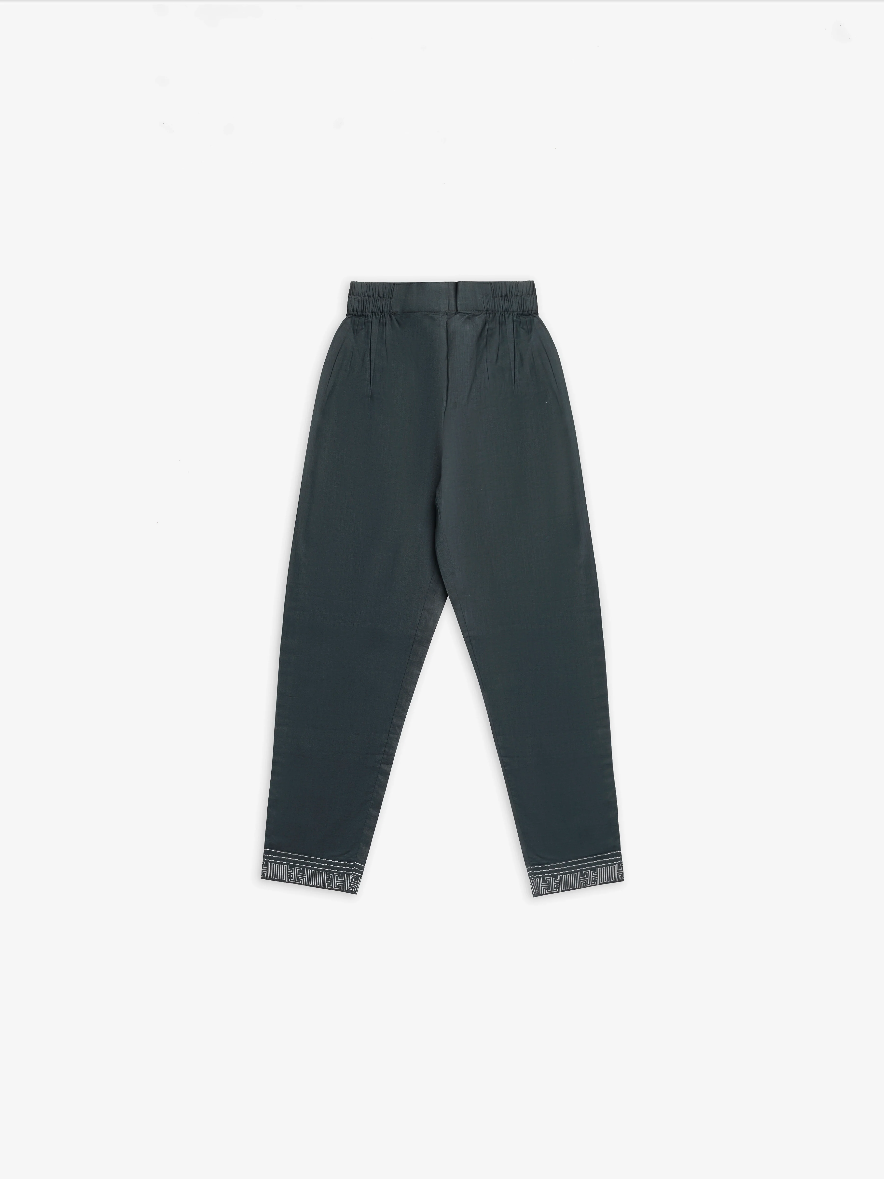 Girl's Dark Green Trouser - EGB19-75123 - Image 2