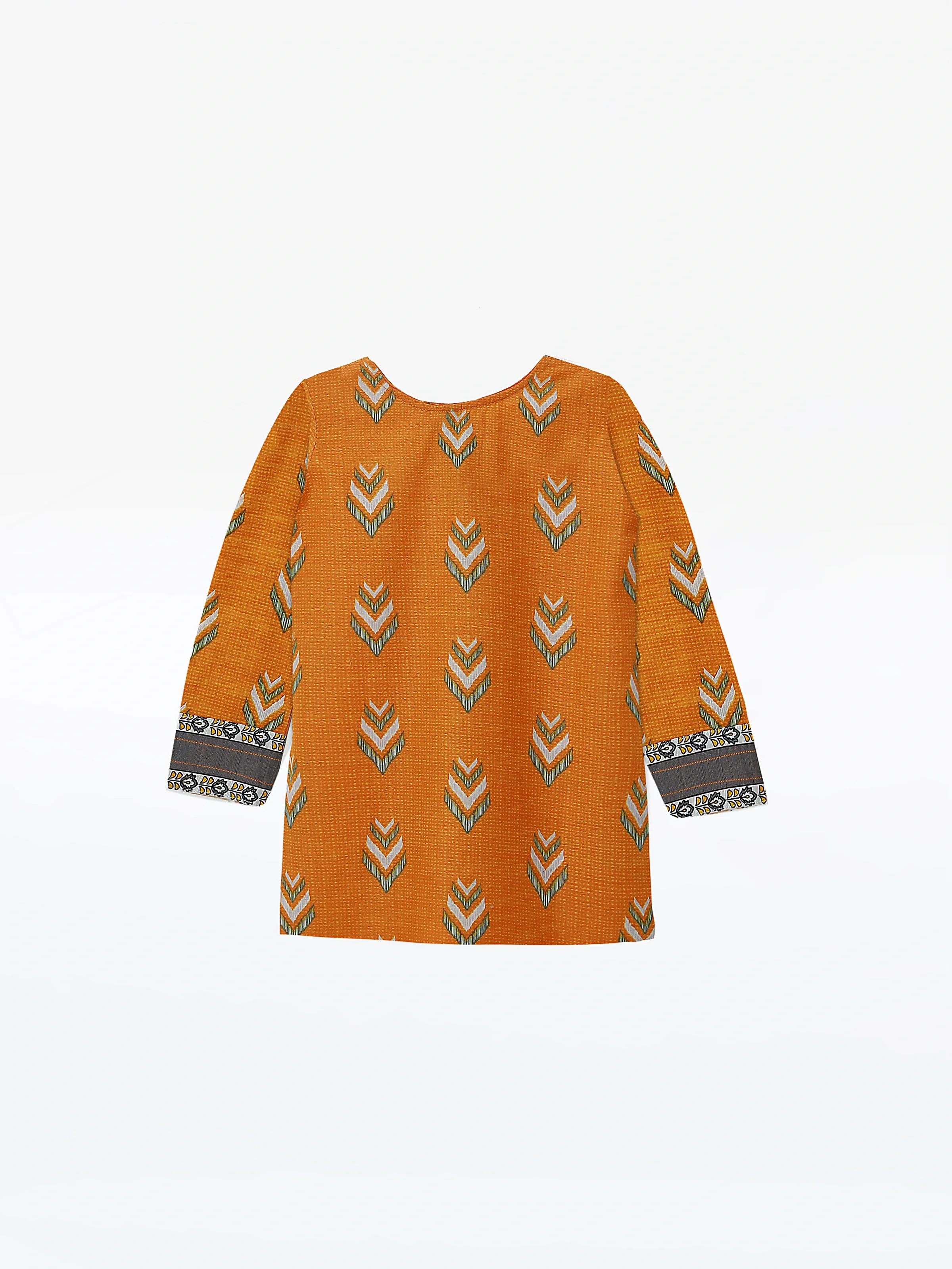 Girls Dark Mustard Pret - EGTKP23-70609 - Image 2