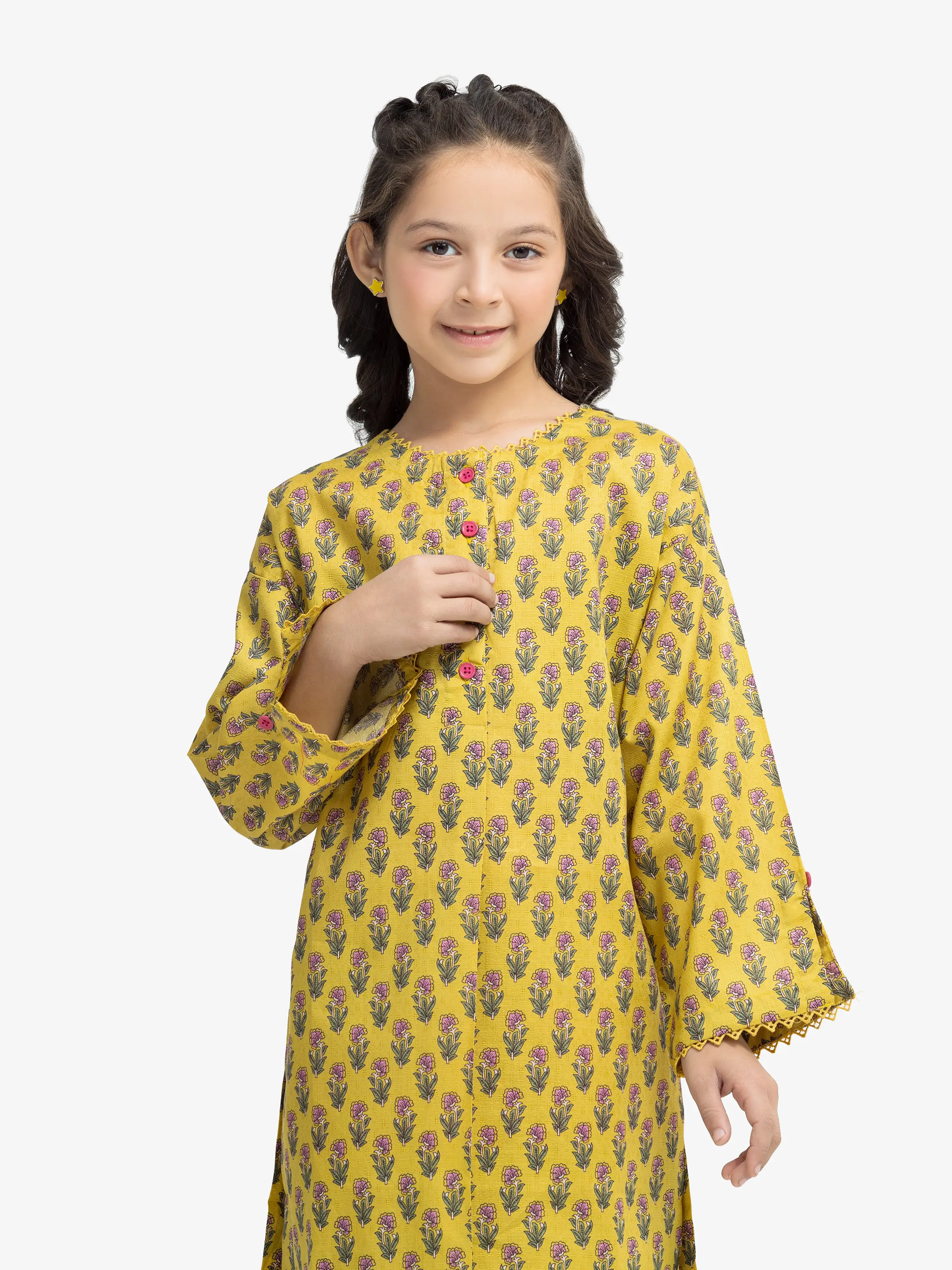 Girl's Dark Mustard Pret - EGTKP24-70917ST - Image 2