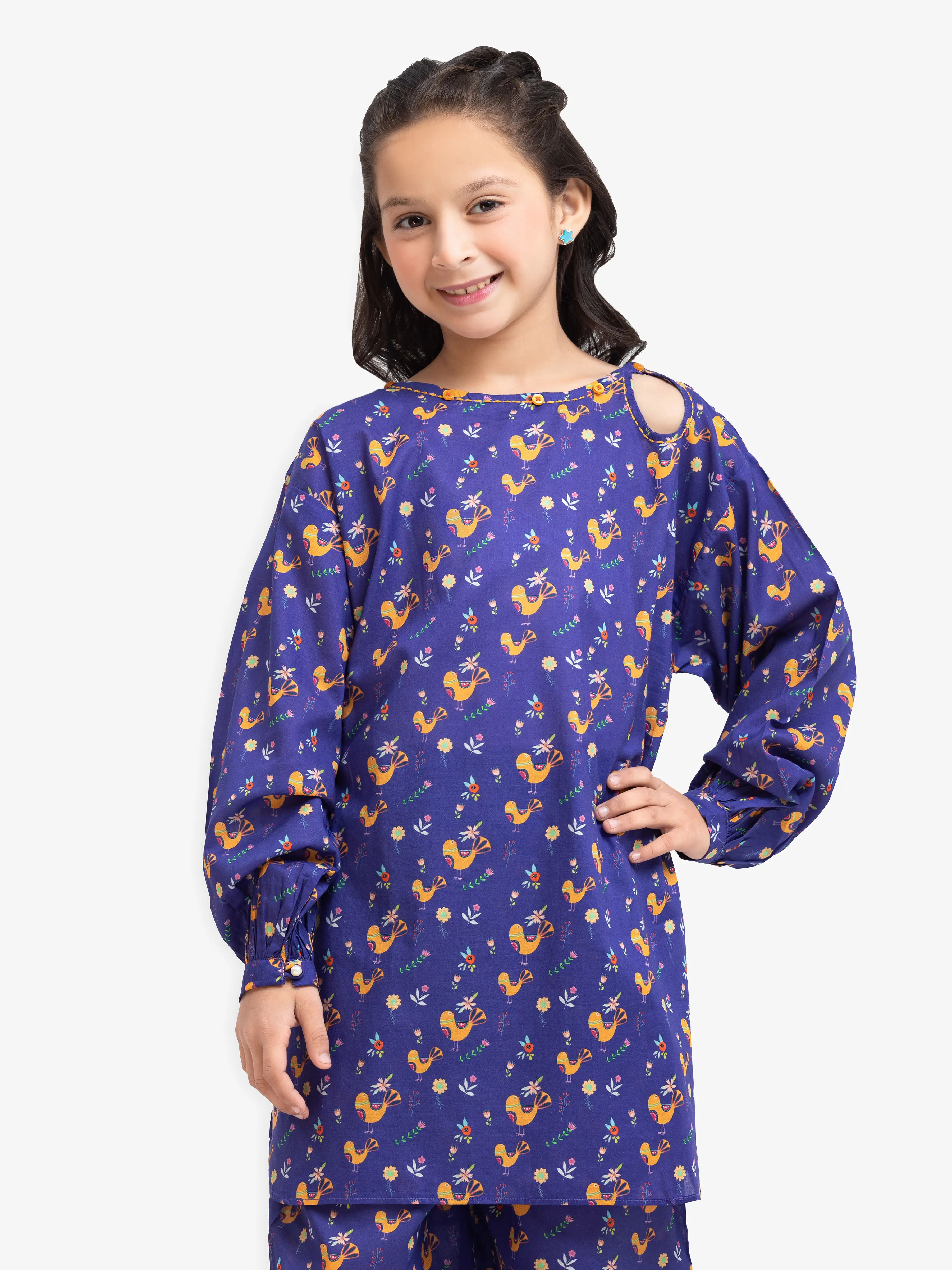 Girl's Lawn Co-ord Set - EGTKP24-70949ST - Image 3