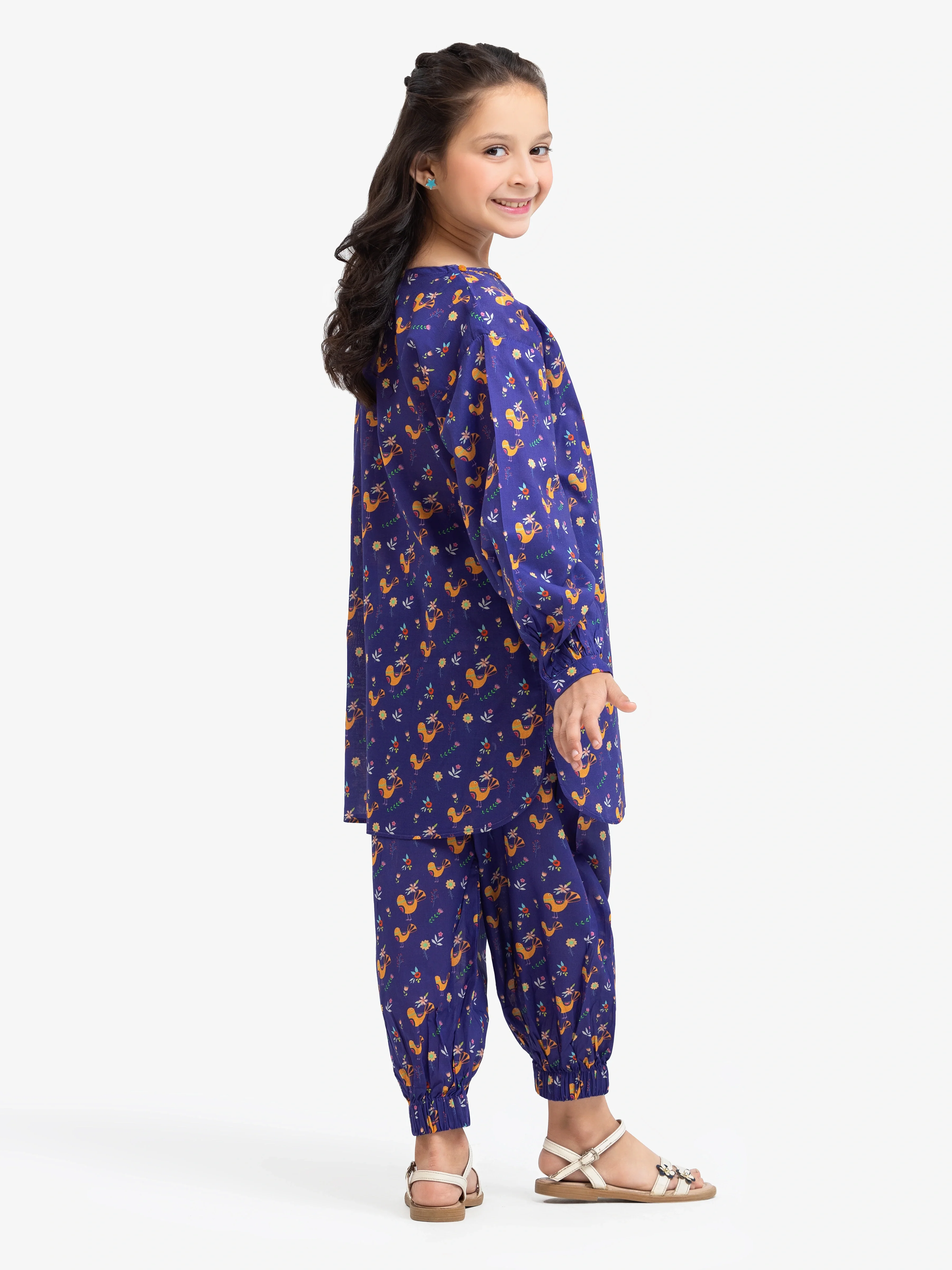 Girl's Lawn Co-ord Set - EGTKP24-70949ST - Image 4