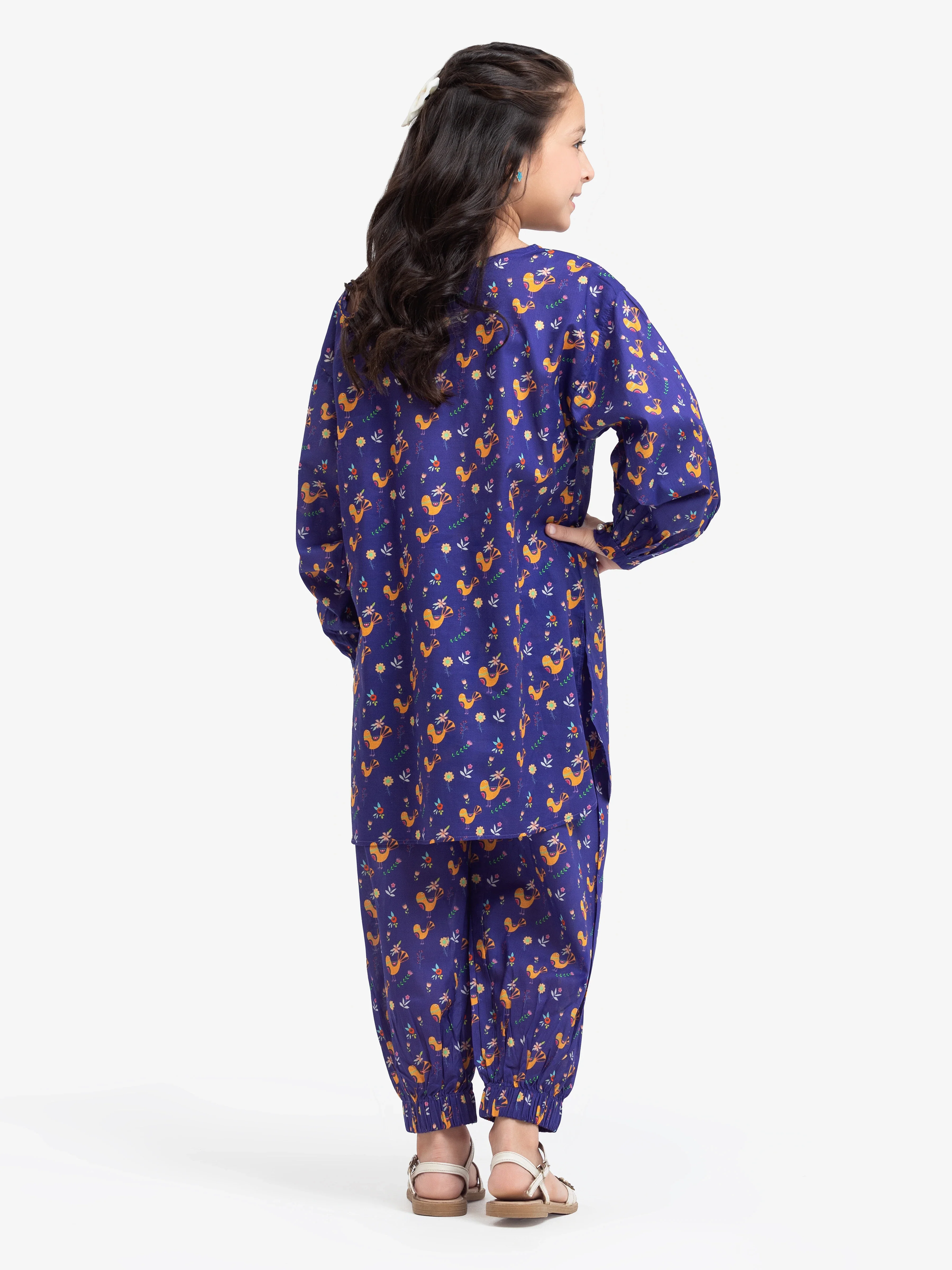 Girl's Lawn Co-ord Set - EGTKP24-70949ST - Image 5