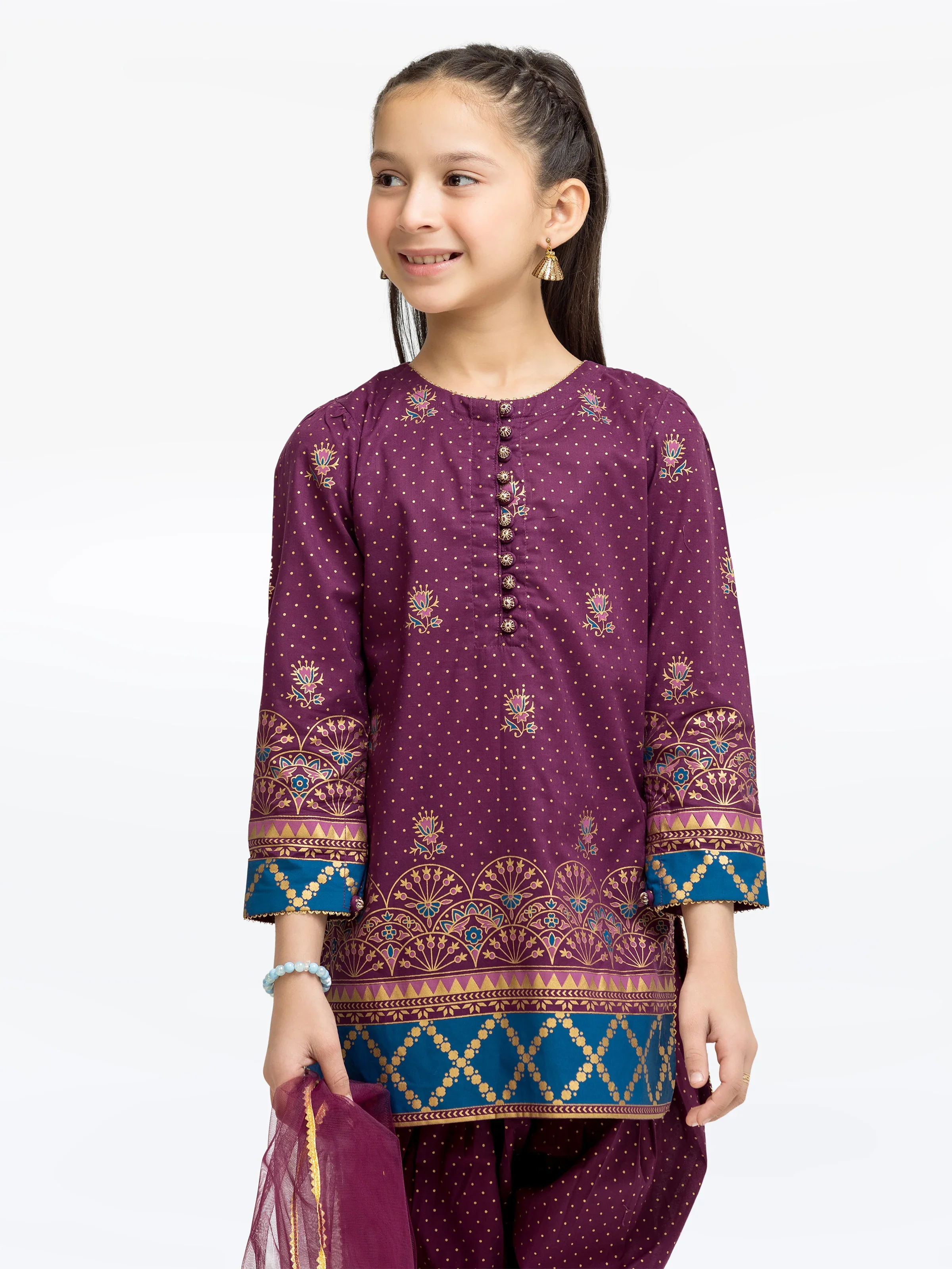 Girl's Dark Purple Pret - EGTKP5-70797-3P - Image 2