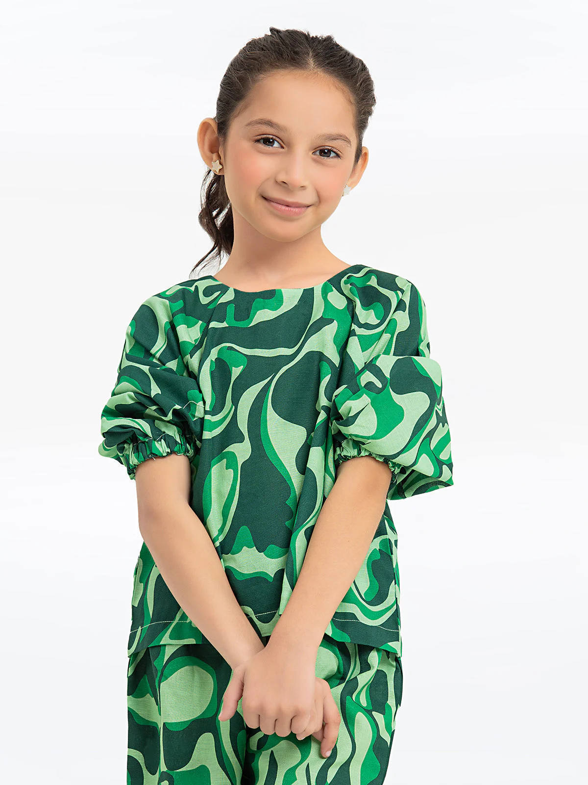 Girl's Crosshatch Co-ord Set - EGTCS24-001 - Image 2