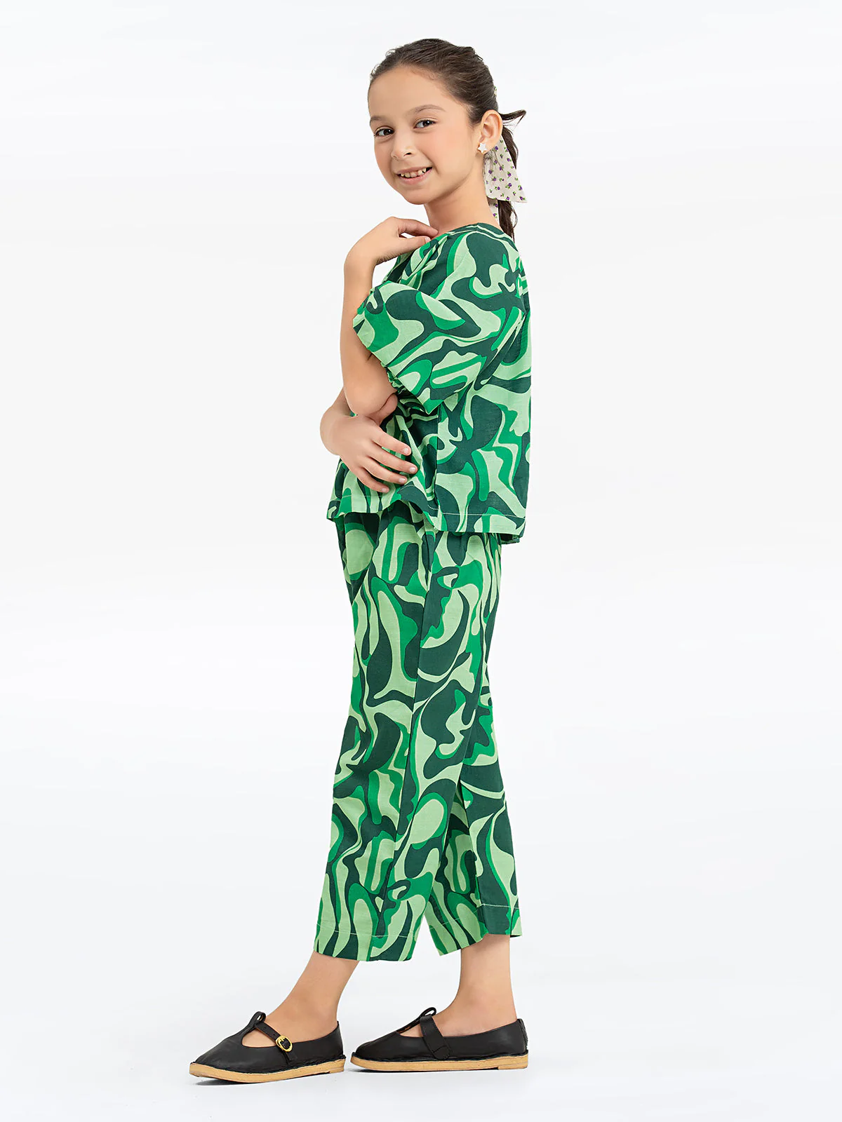Girl's Crosshatch Co-ord Set - EGTCS24-001 - Image 4