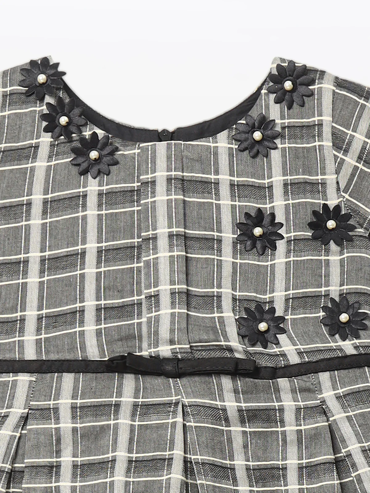 Girl's Grey Frock - EGTF24S-200059 - Image 2