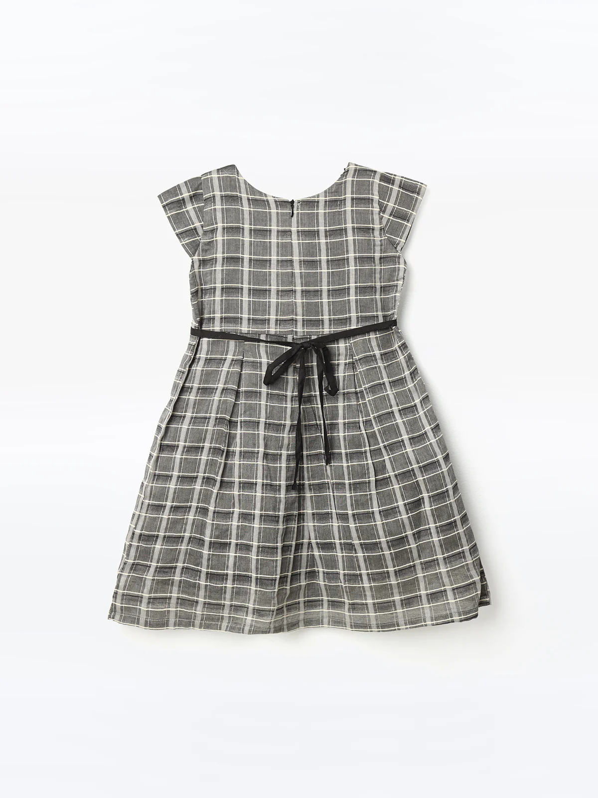 Girl's Grey Frock - EGTF24S-200059 - Image 3