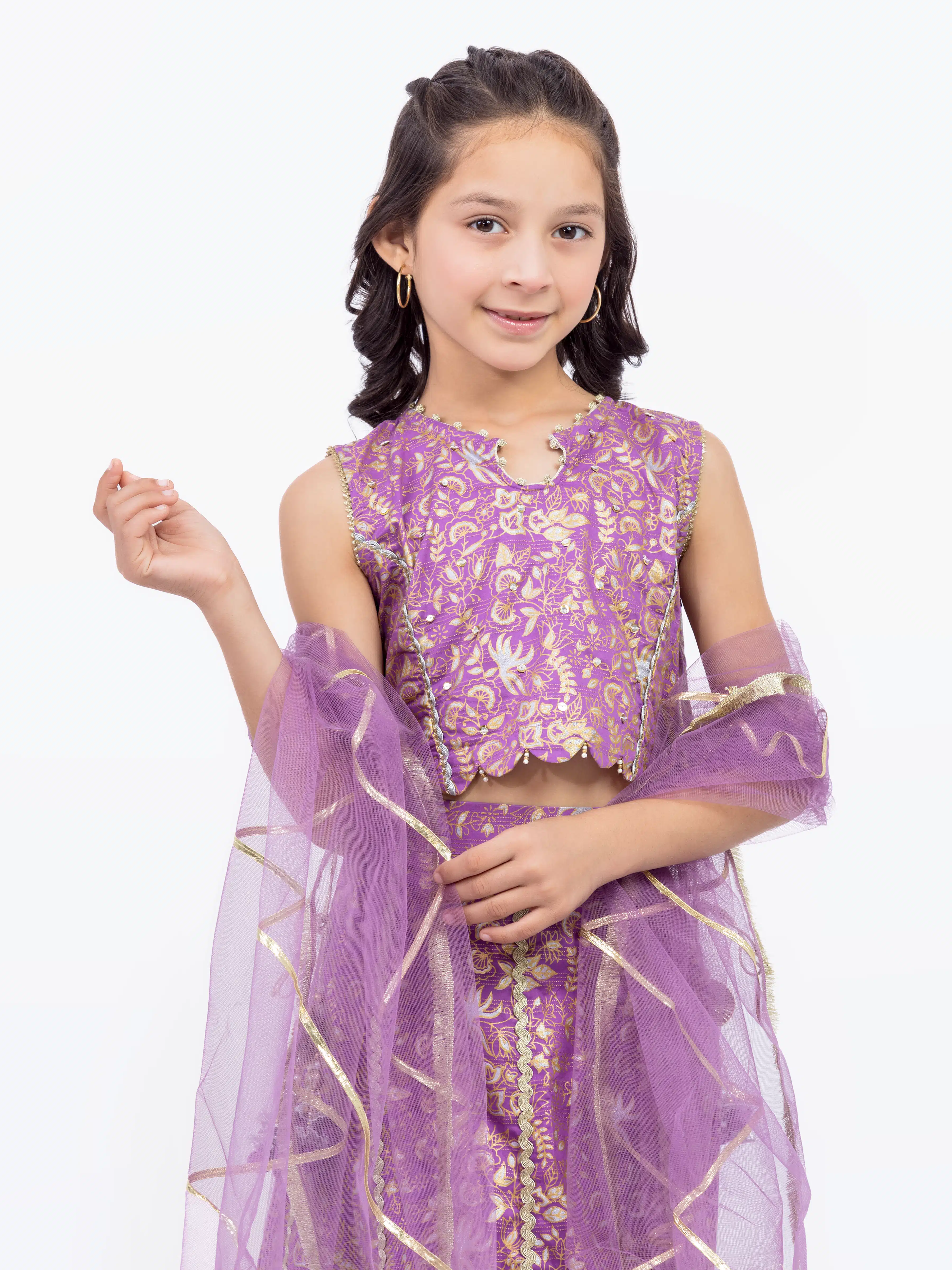 Girl's Lavender Pret - EGTPL5-50033-3P - Image 2