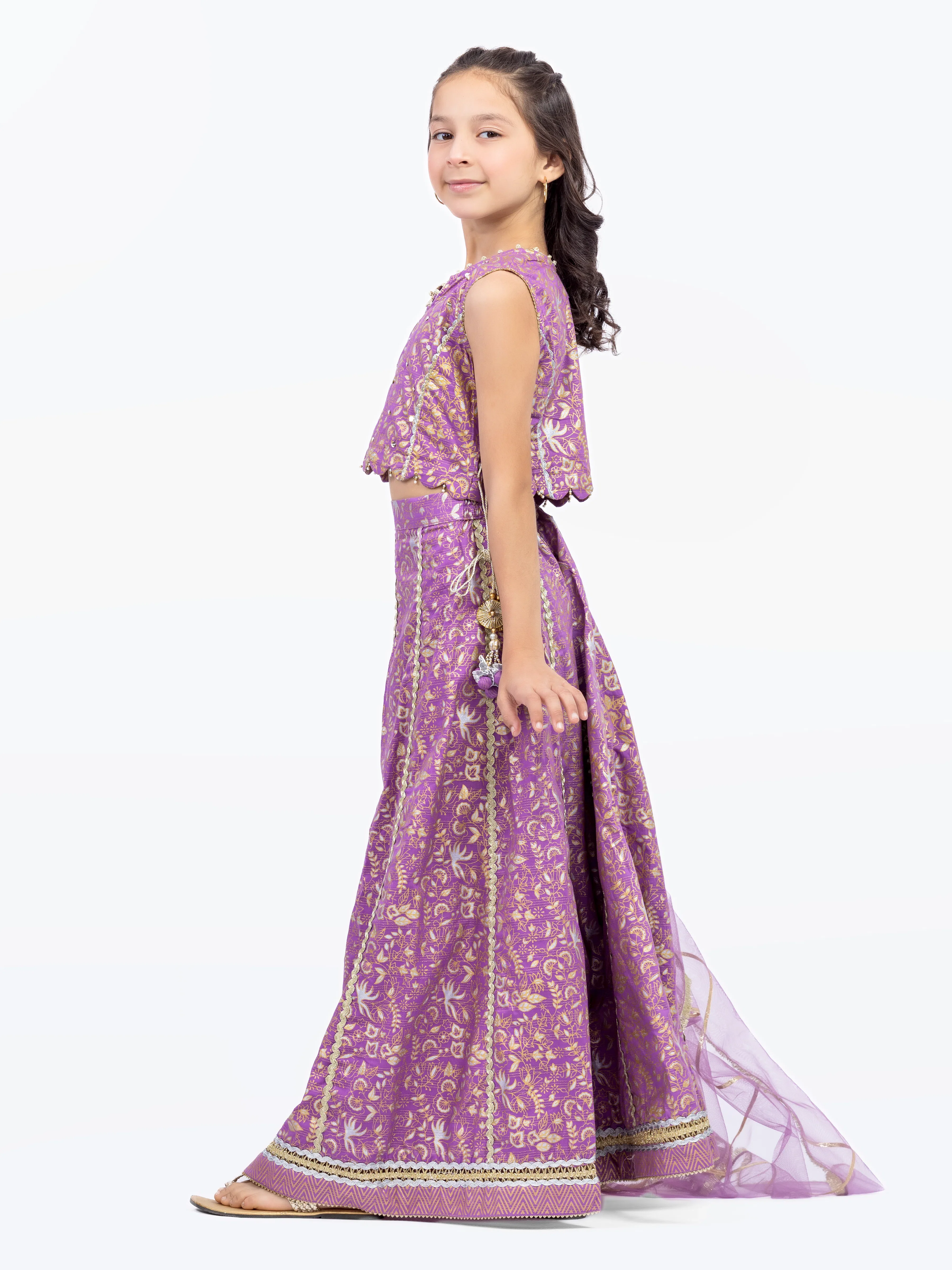 Girl's Lavender Pret - EGTPL5-50033-3P - Image 5
