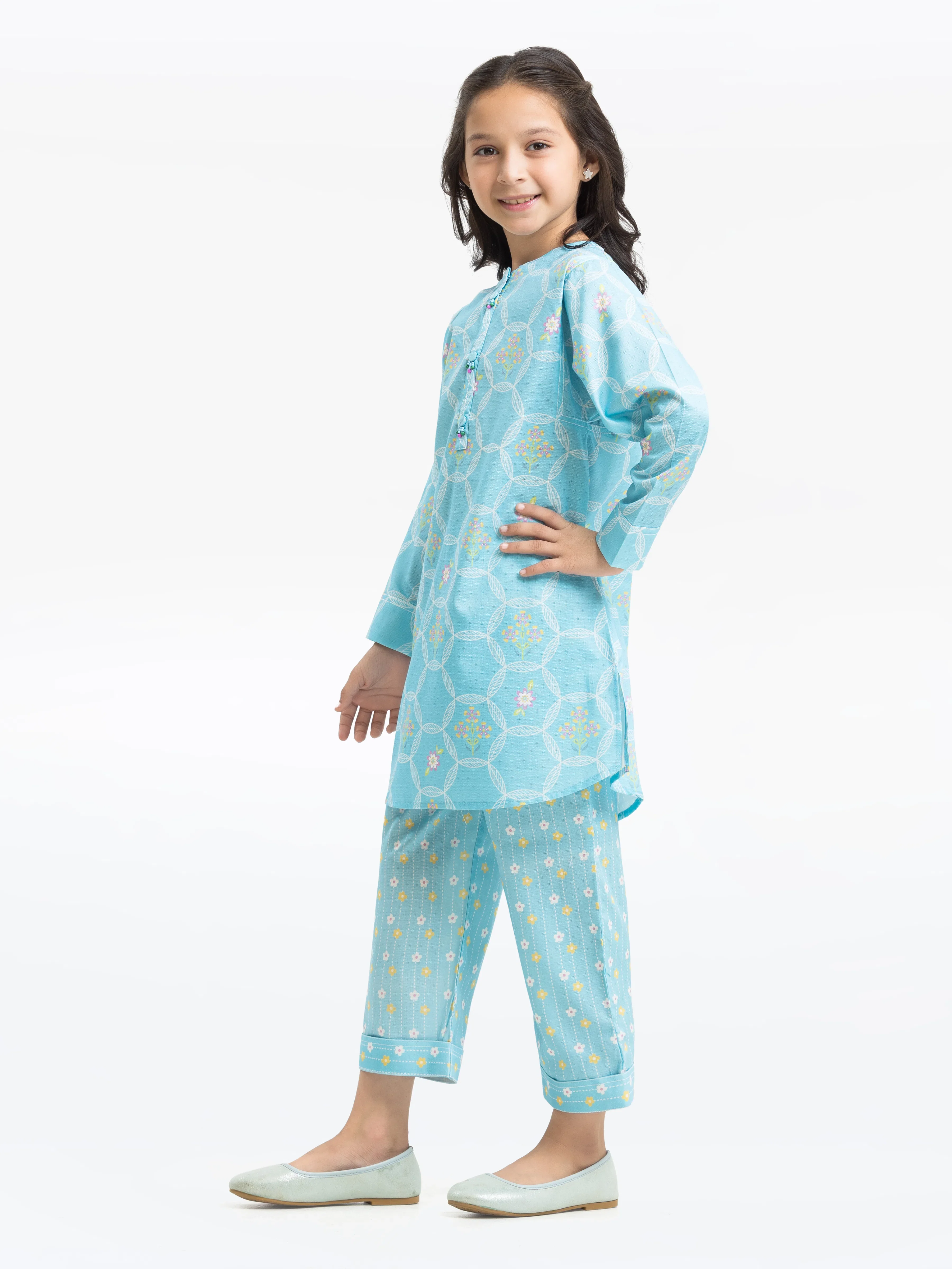 Girl's Dobby Co-ord Set - EGTKP24-70915ST - Image 5
