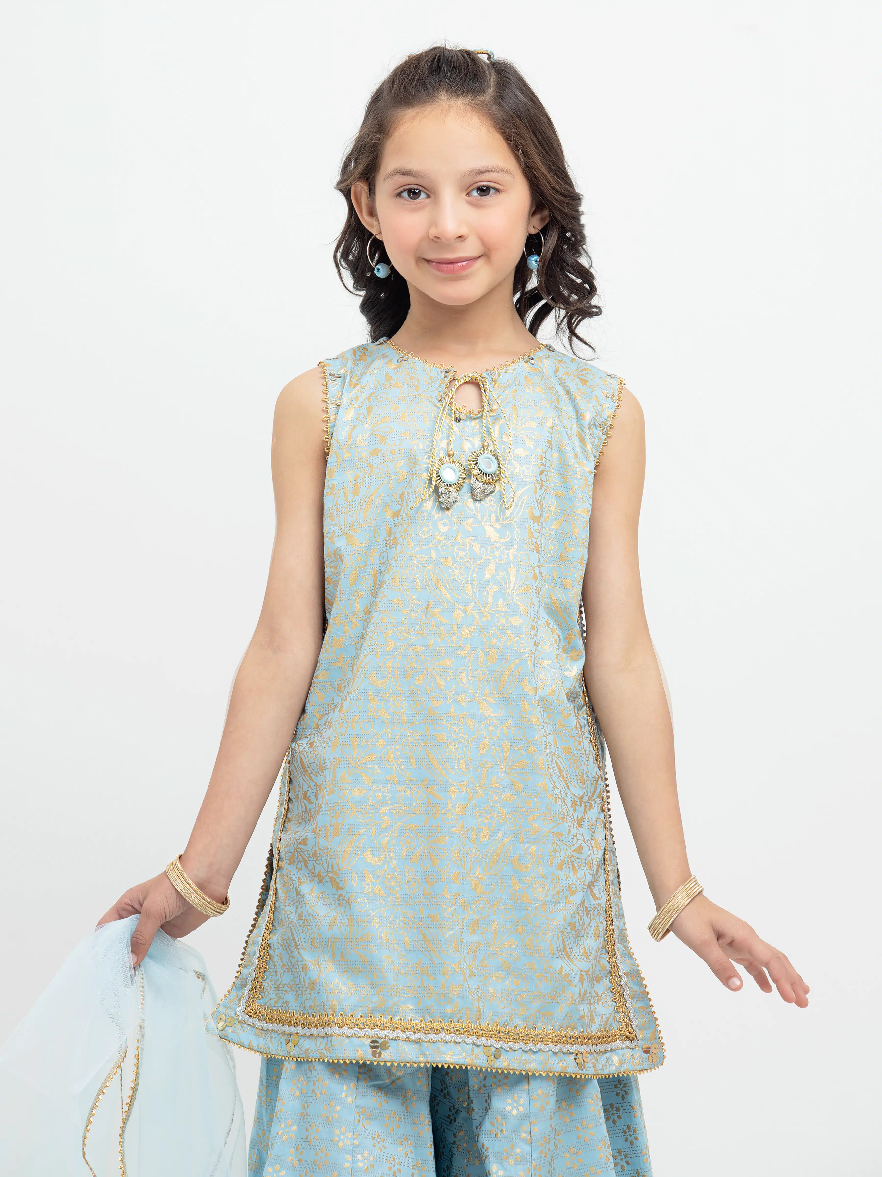 Girl's Light Blue Pret - EGTPL5-50031-3P - Image 2