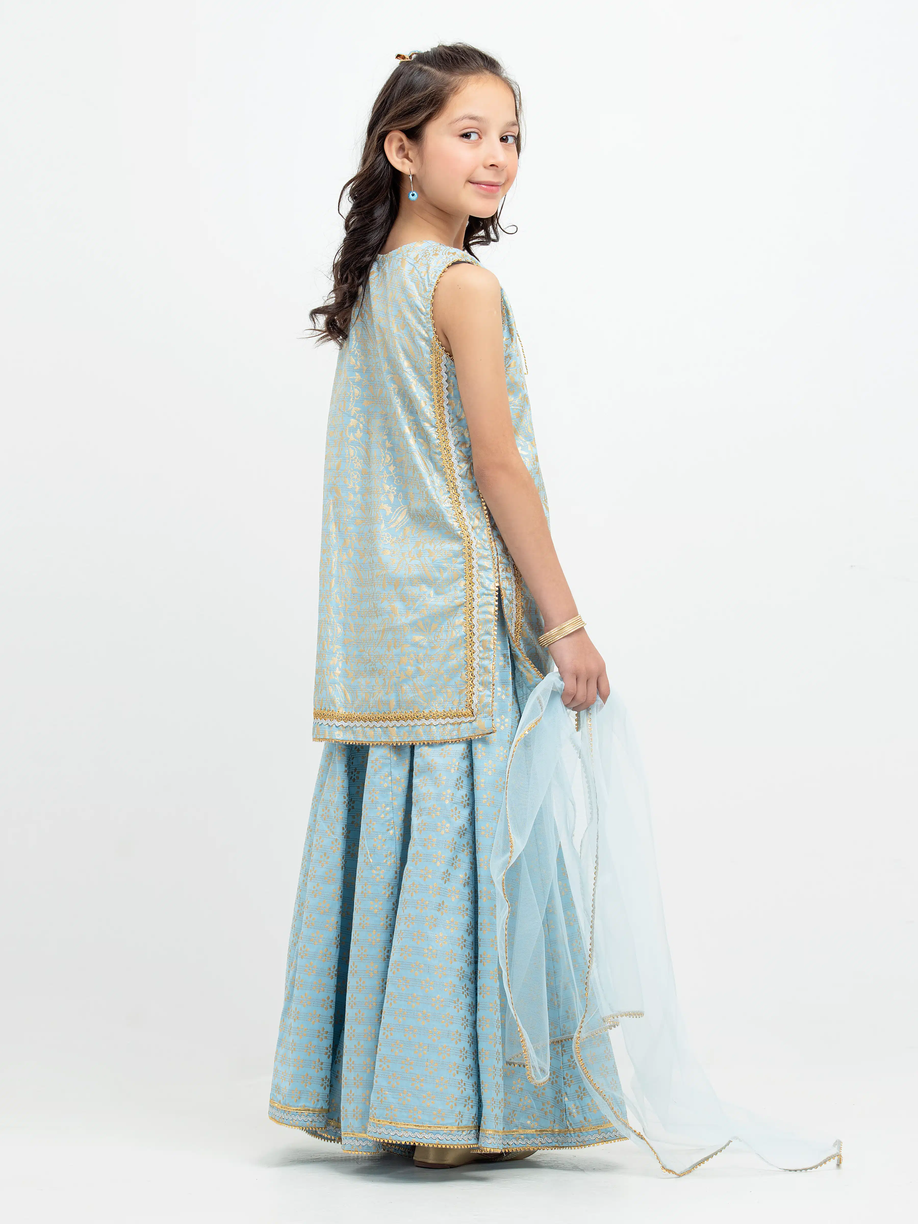 Girl's Light Blue Pret - EGTPL5-50031-3P - Image 4