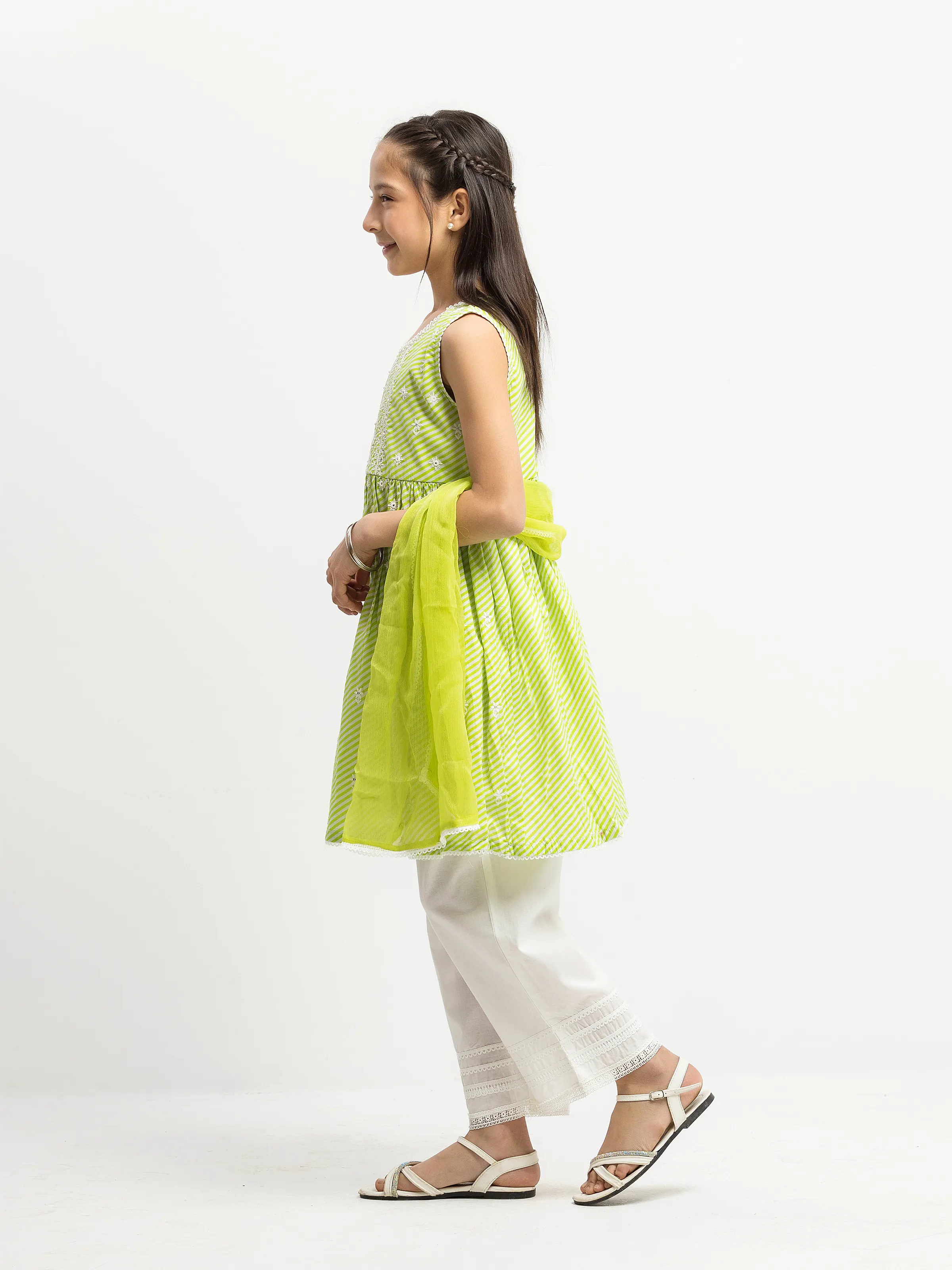 Girl's Light Green Pret - EGTKE5-70987-3P - Image 4