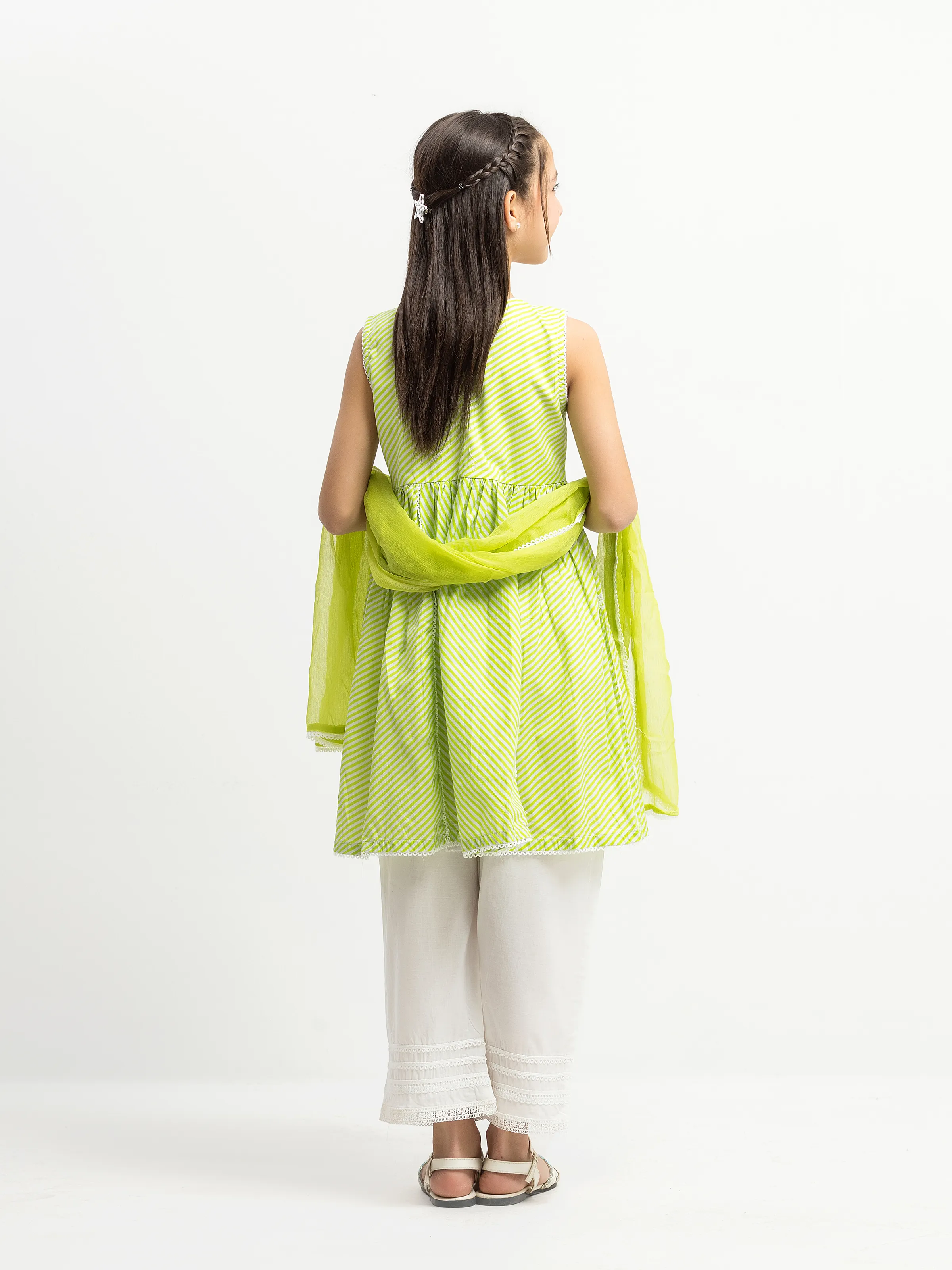 Girl's Light Green Pret - EGTKE5-70987-3P - Image 5