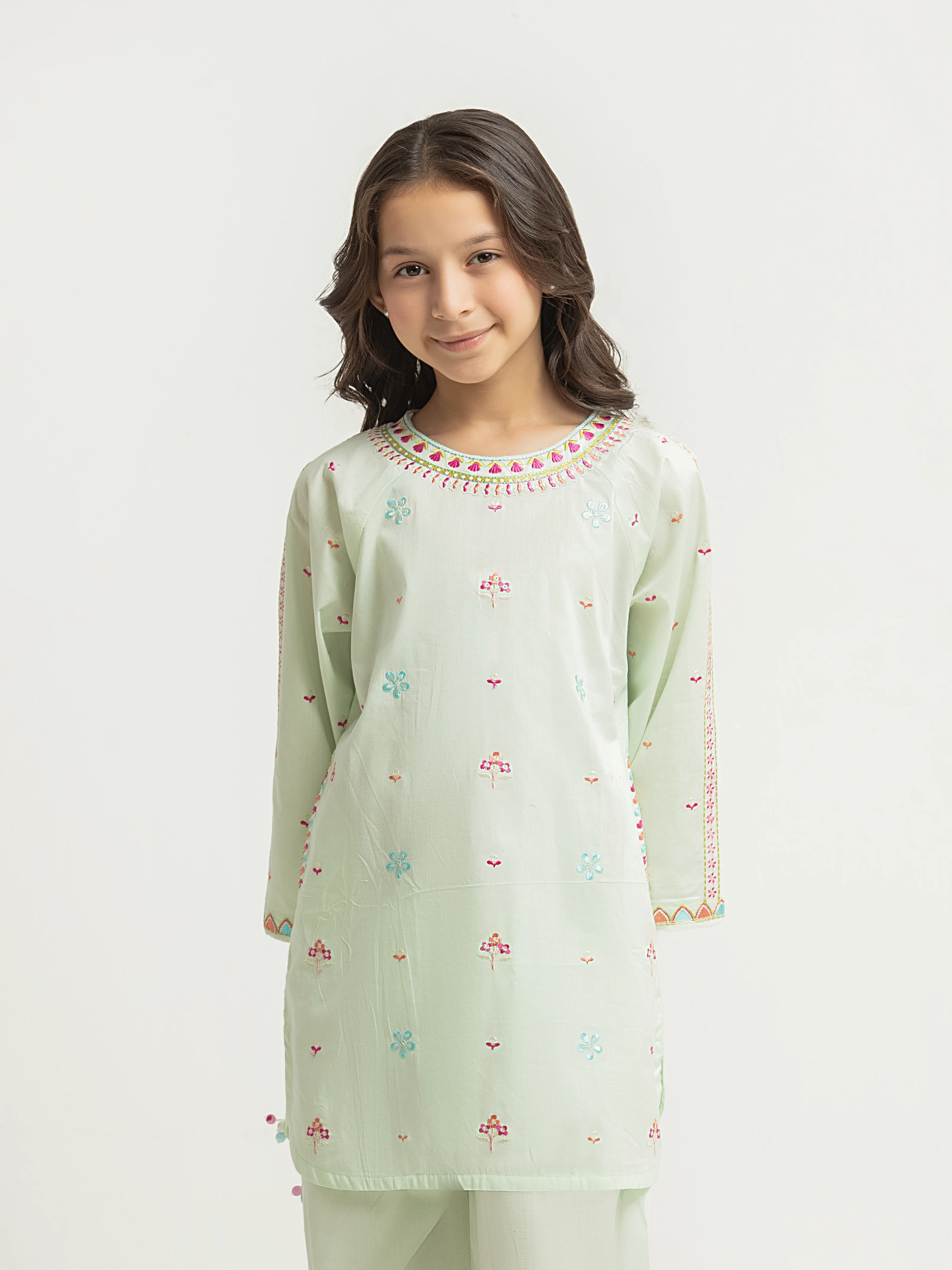 Girl's Light Green Pret - EGTKED5-73076ST - Image 2