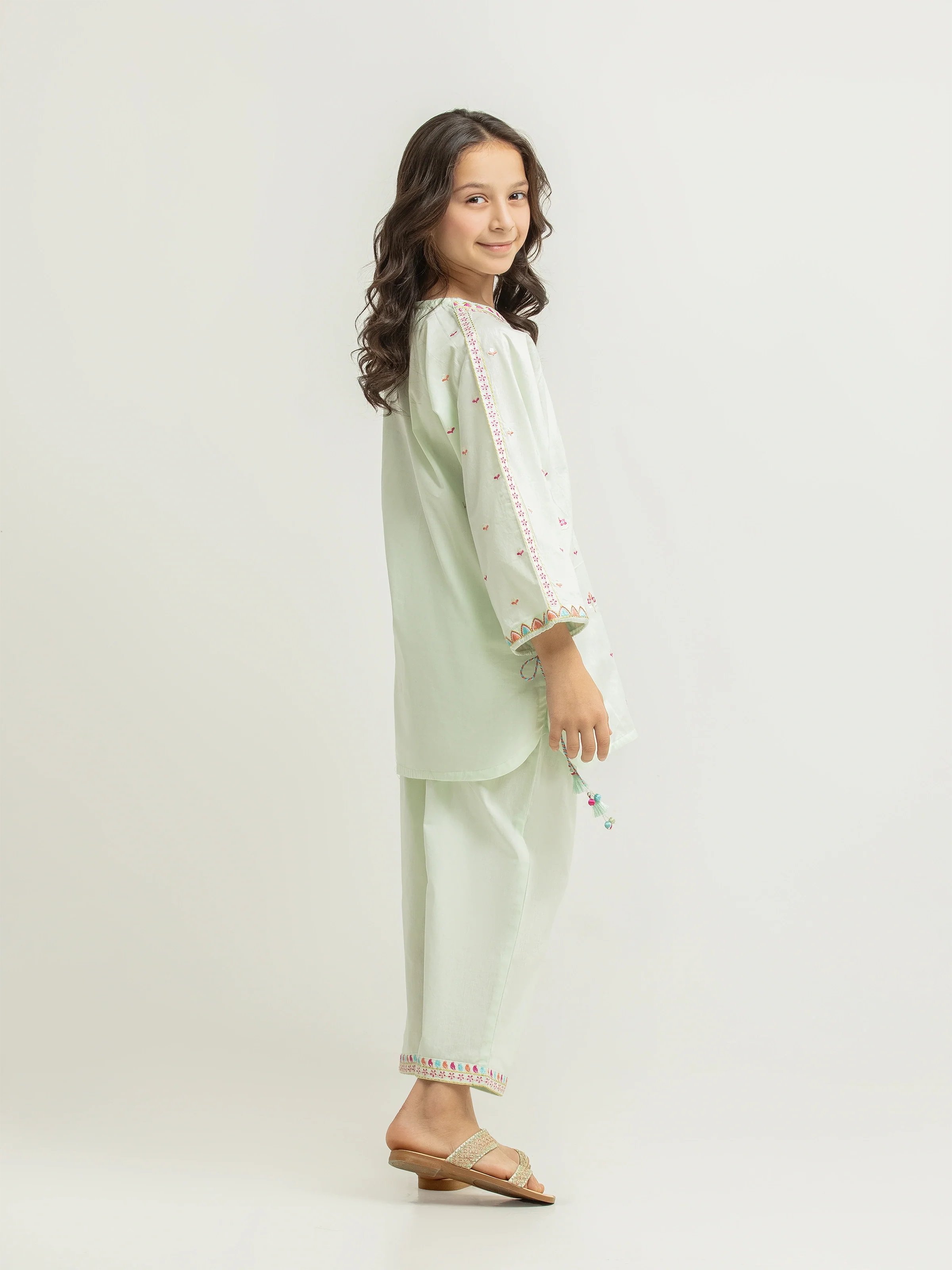 Girl's Light Green Pret - EGTKED5-73076ST - Image 4