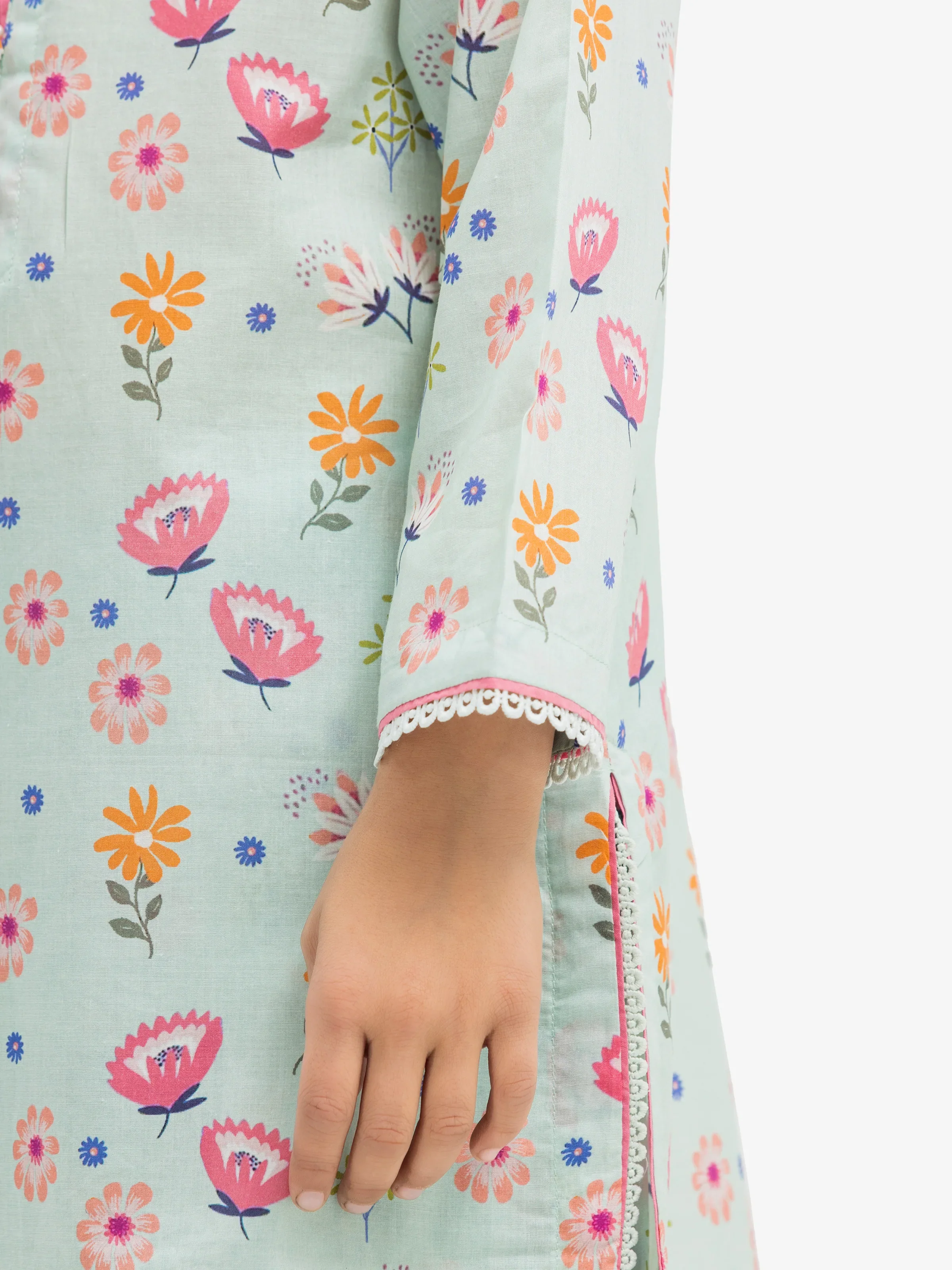 Girl's Lawn Co-ord Set - EGTKP24-70950ST - Image 3