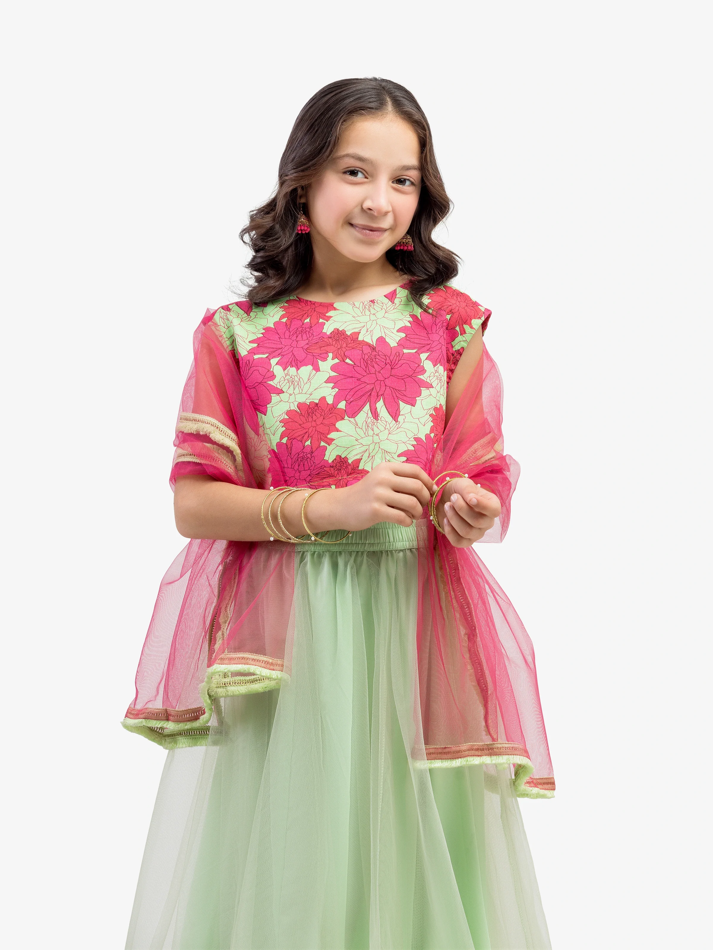 Girl's Light Green Pret - EGTKP5-71031-3P - Image 2