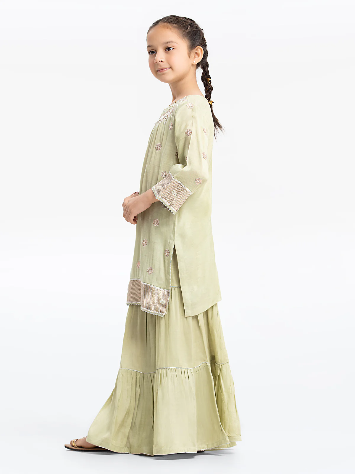 Girl's Light Green Pret - EGTP23-22202 - Image 3