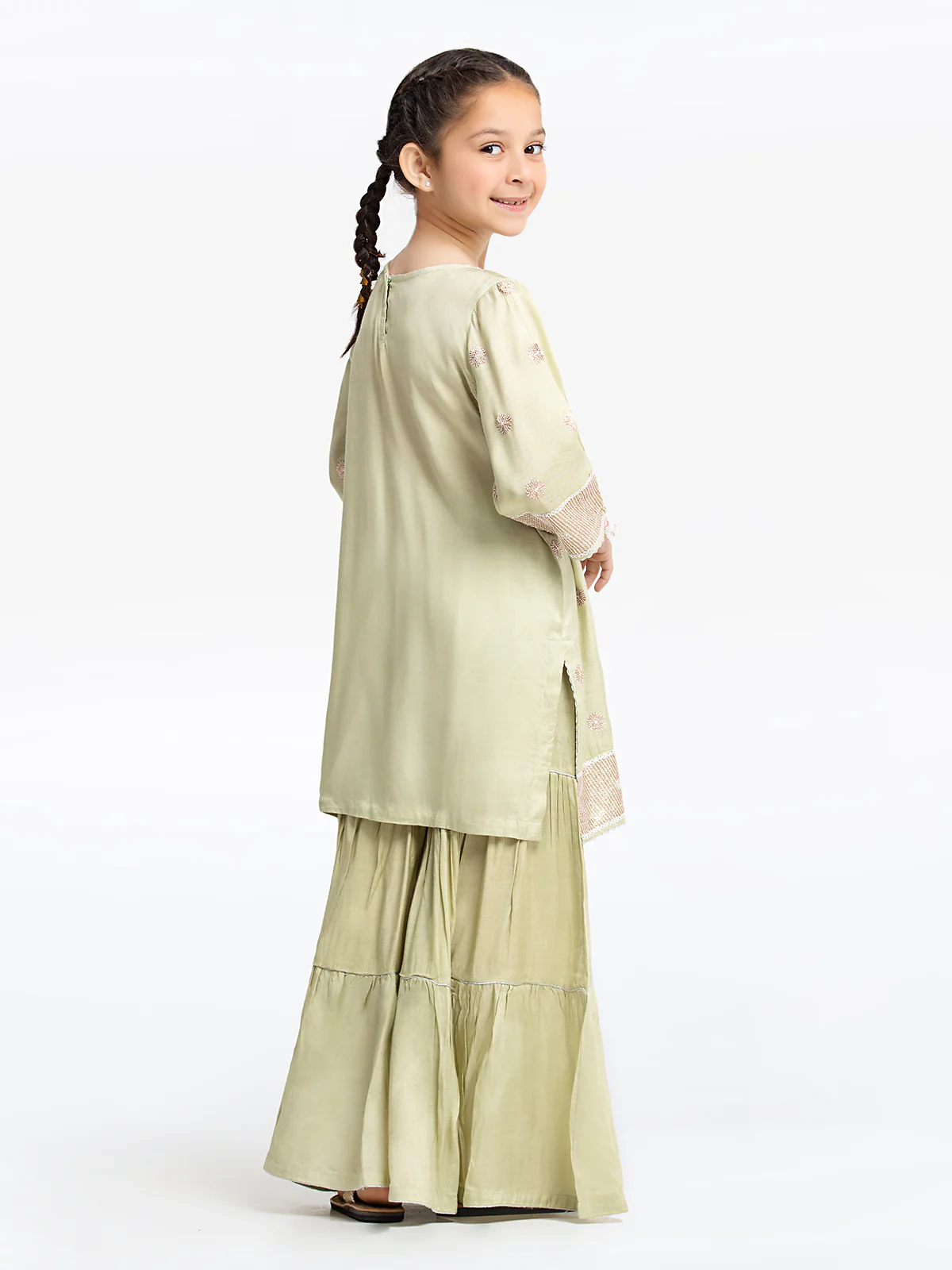 Girl's Light Green Pret - EGTP23-22202 - Image 6