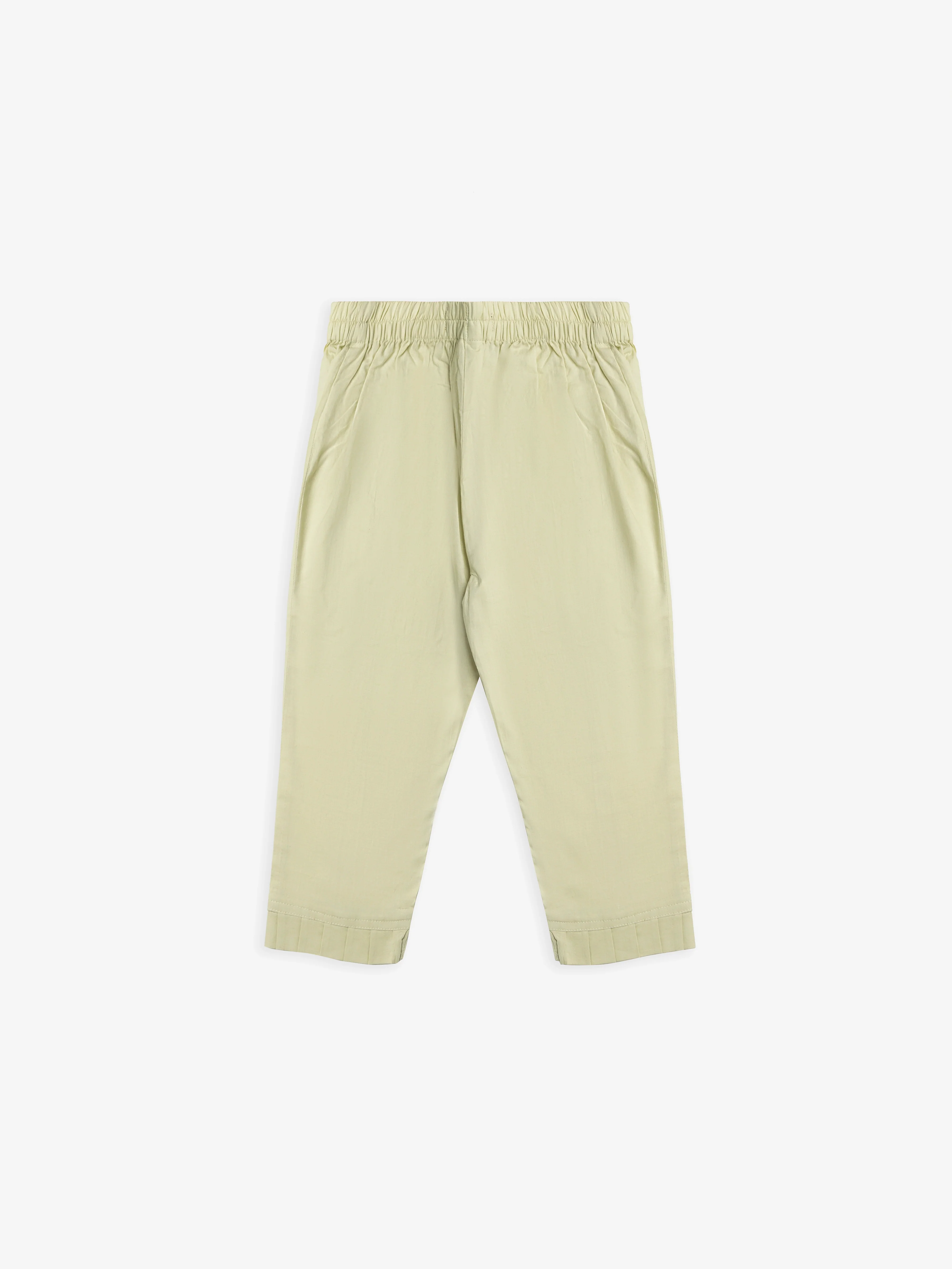 Girl's Light Green Trouser - EGB18-75039 - Image 2