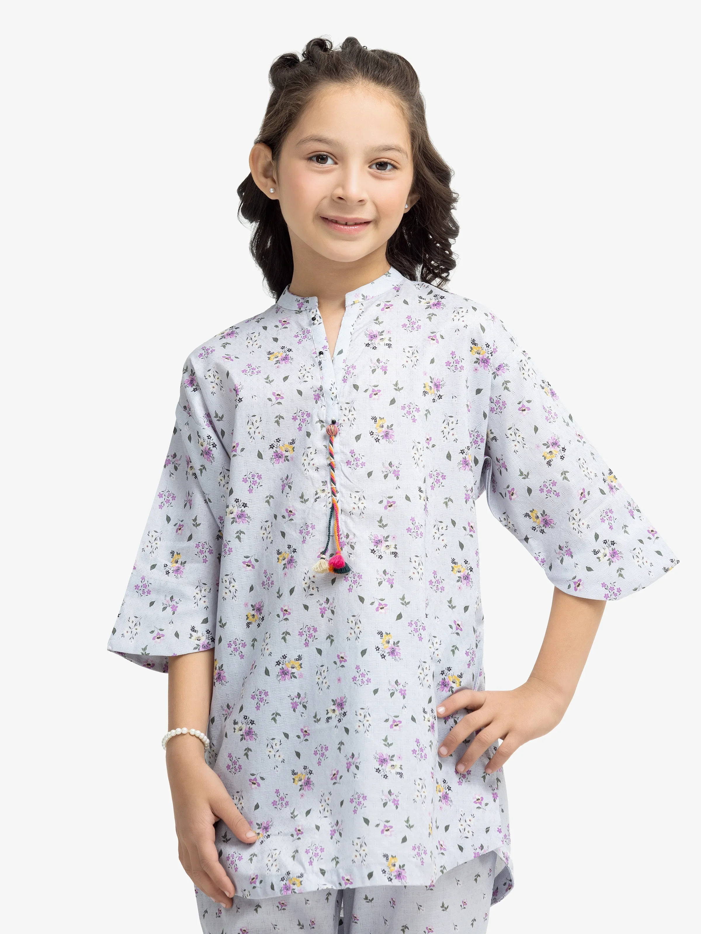 Girl's Dobby Co-ord Set - EGTKP24-70913ST - Image 2