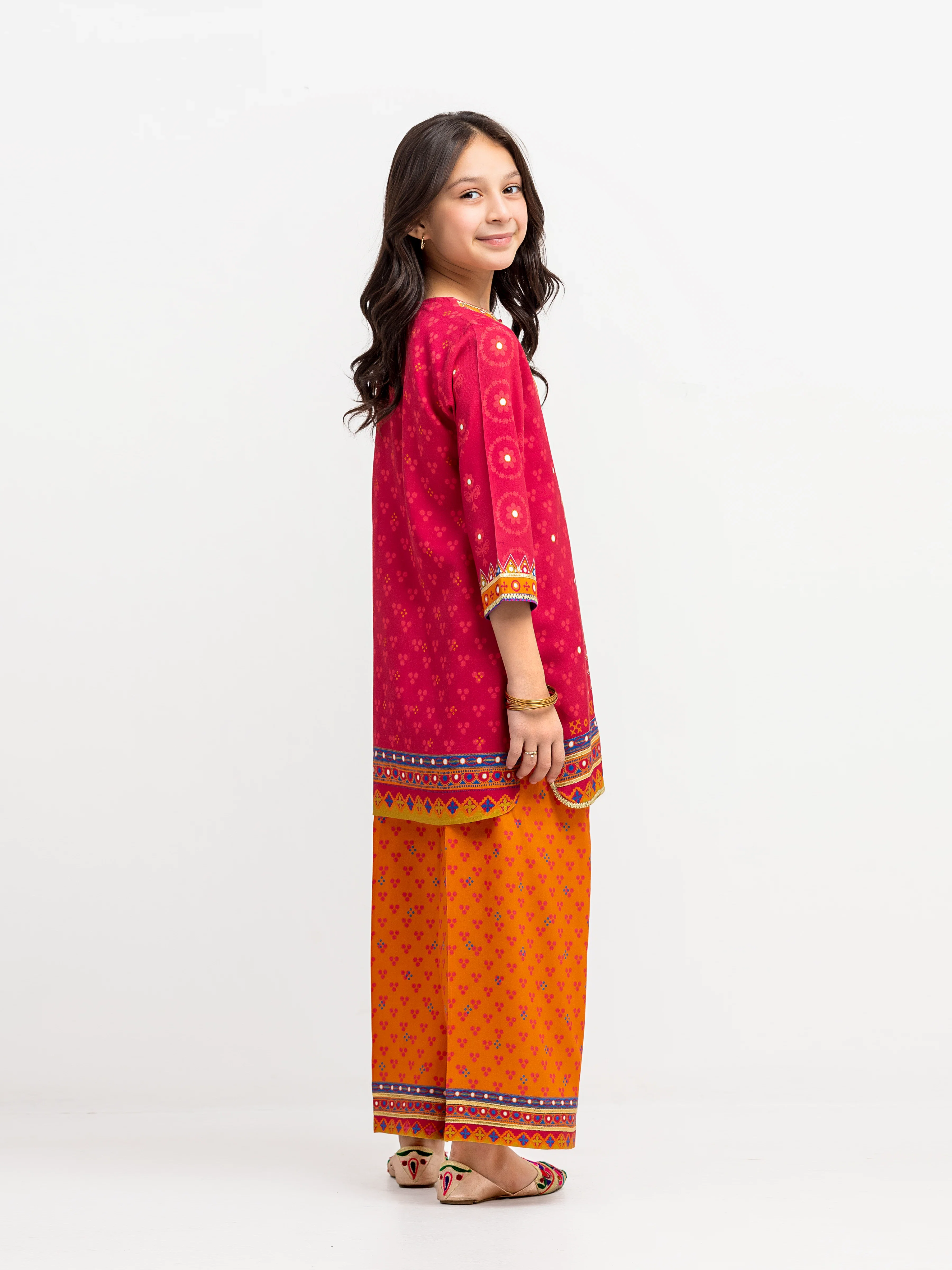 Girl's Light Maroon Pret - EGTKP6-74003ST - Image 4