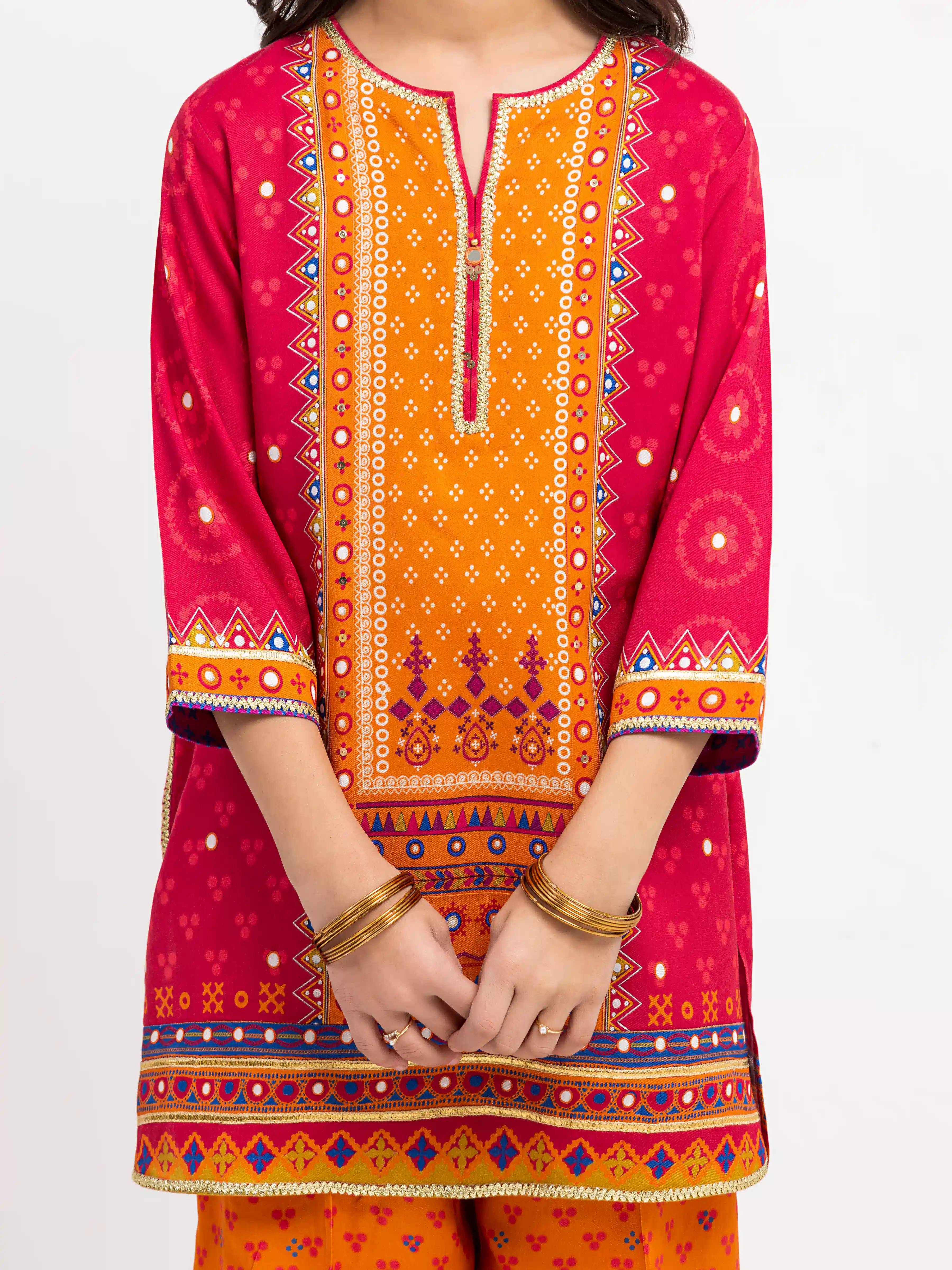 Girl's Light Maroon Pret - EGTKP6-74003ST - Image 5