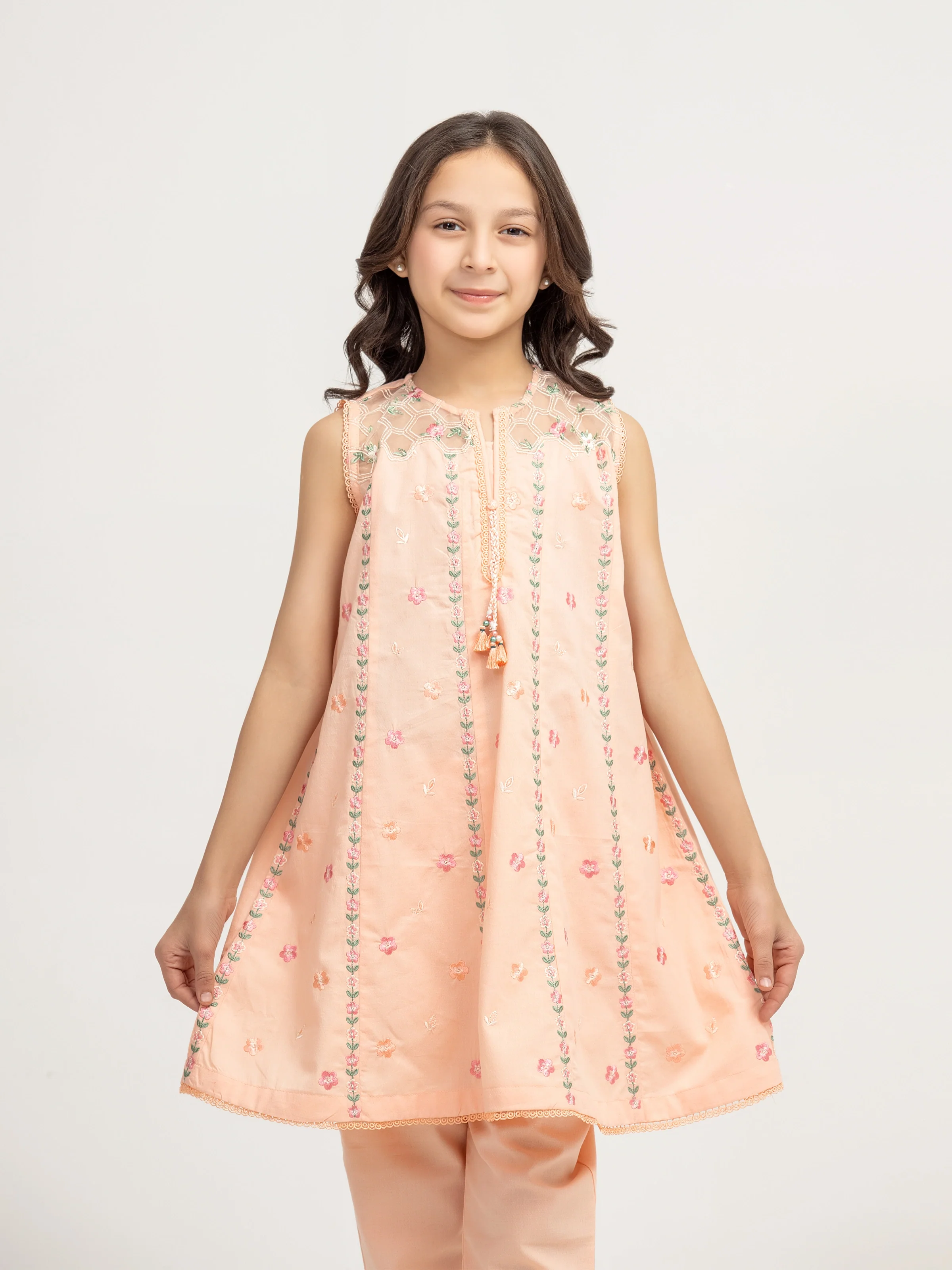 Girl's Light Peach Pret - EGTKED5-73065ST - Image 2
