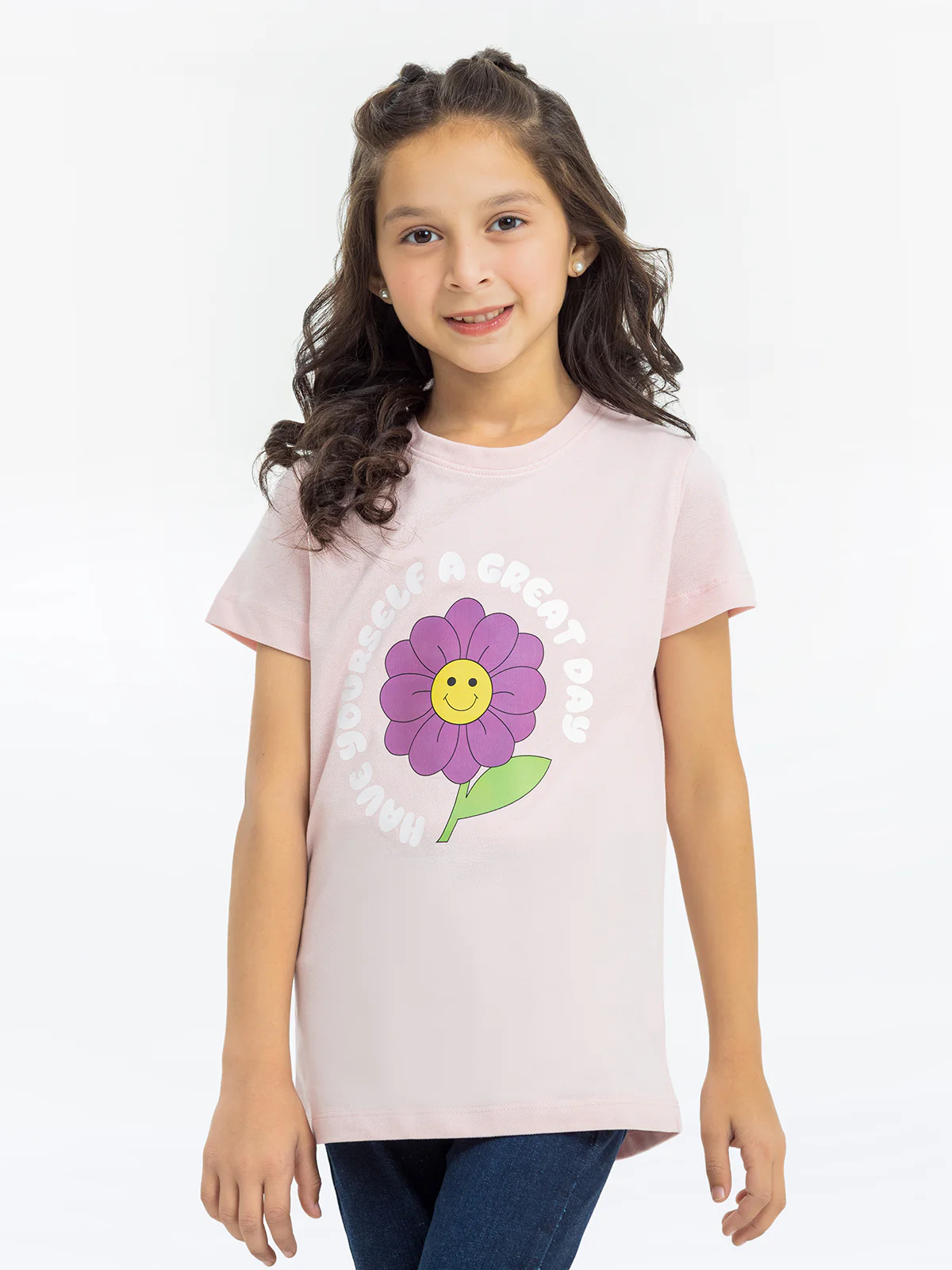 Girl's Light Pink Top - EGTK24-016 - Image 2
