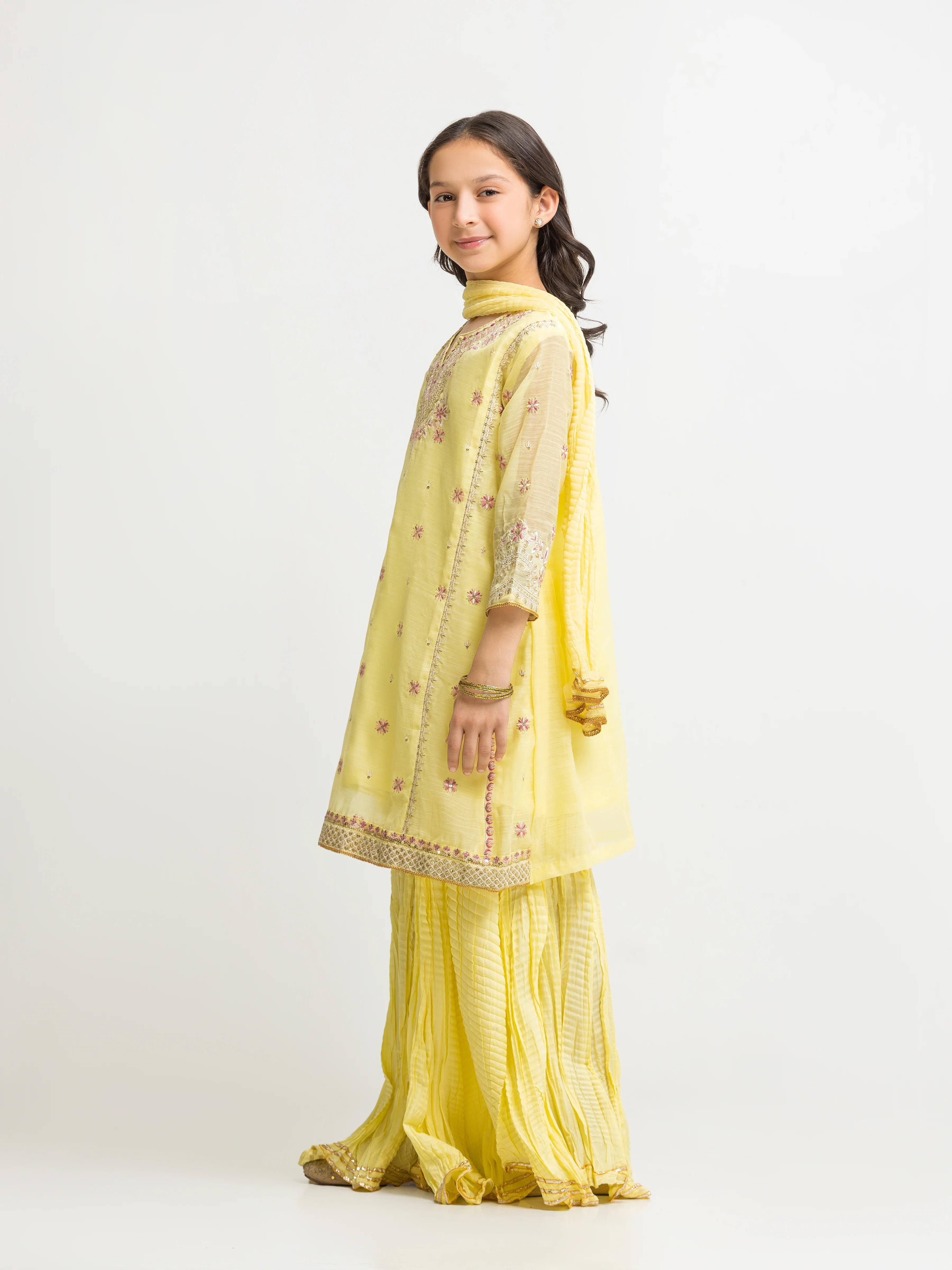 Girl's Yellow Pret - EGTPLED5-50089-3P - Image 4