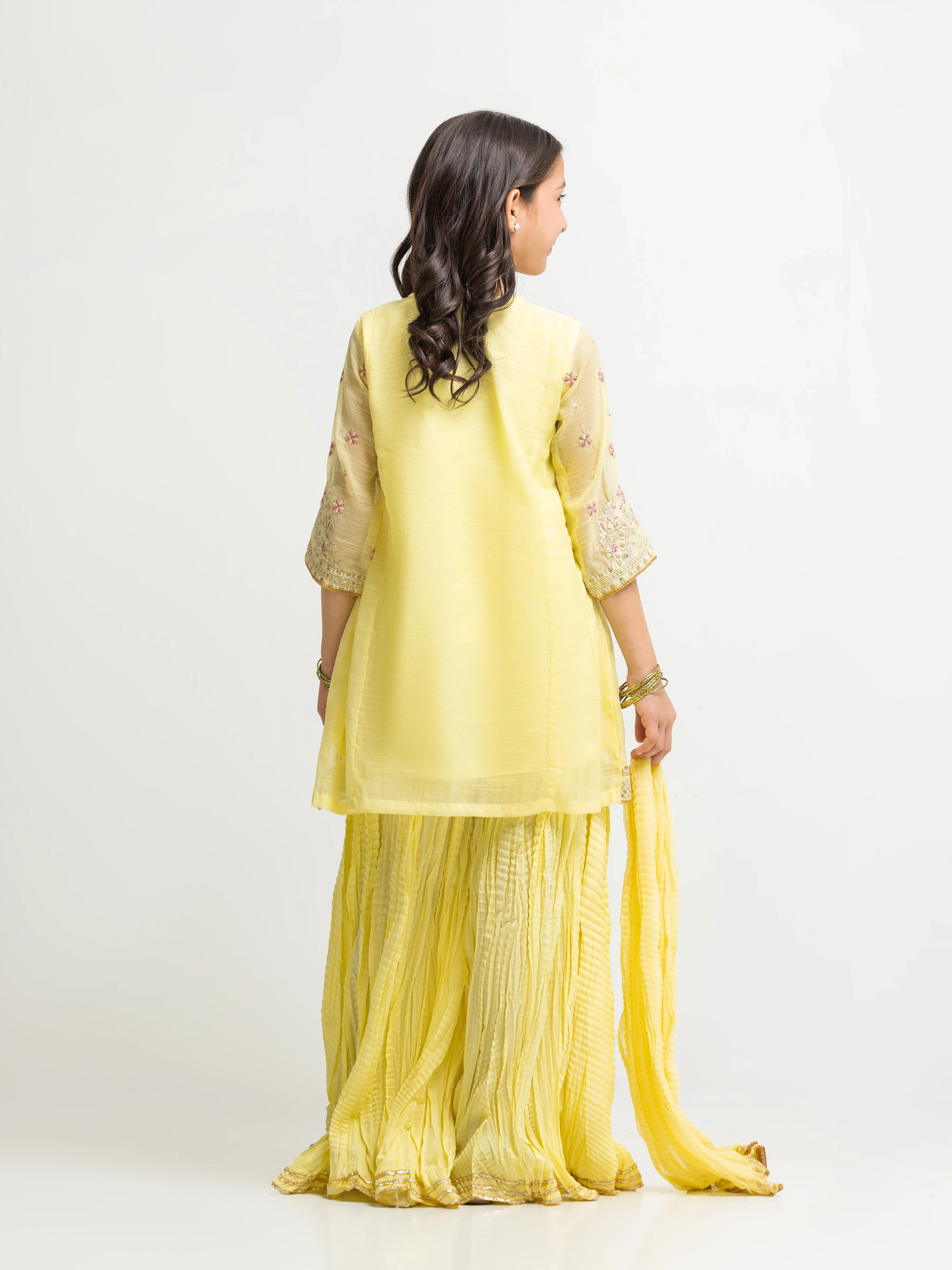 Girl's Yellow Pret - EGTPLED5-50089-3P - Image 5