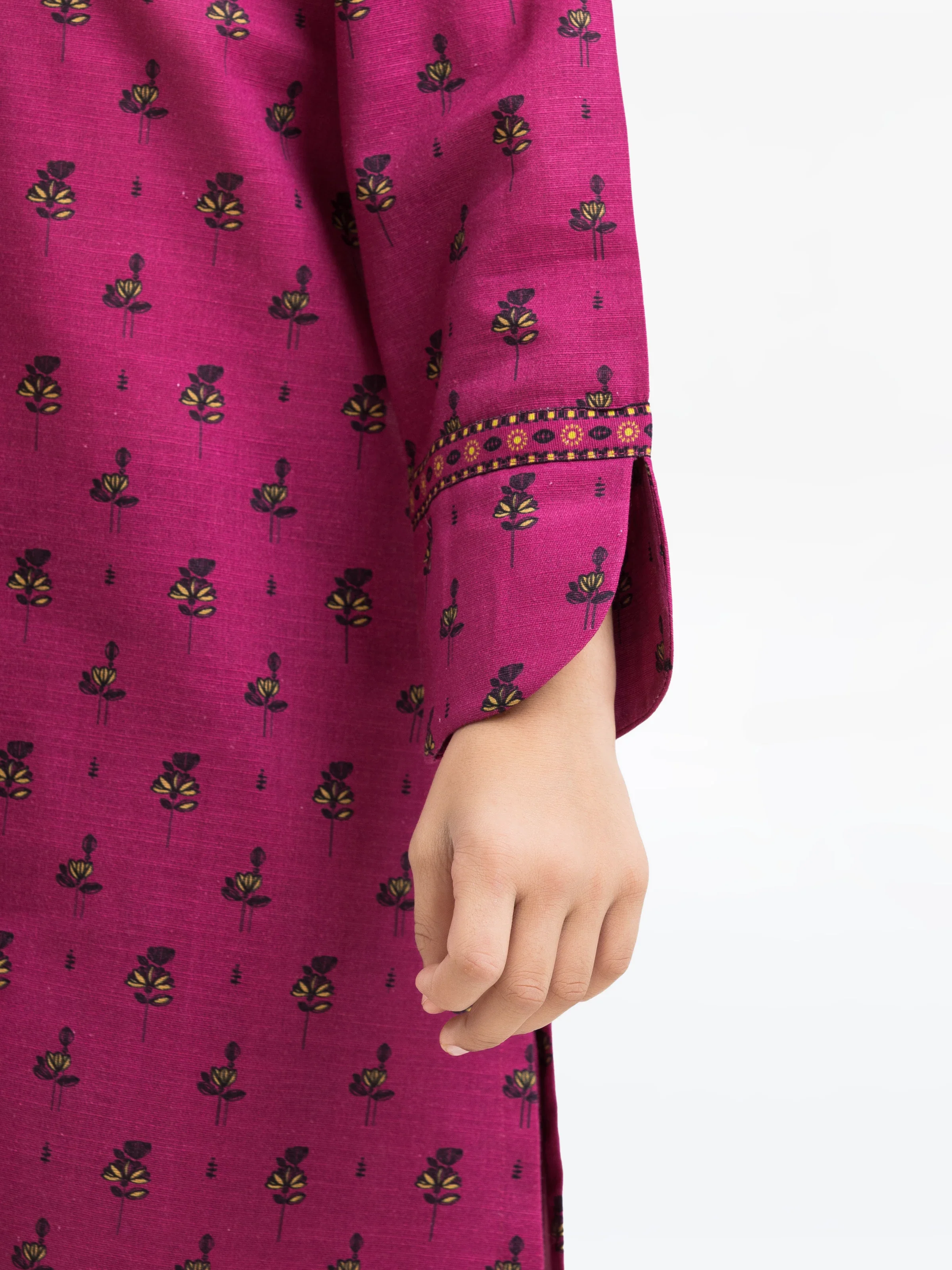 Girl's Khaddar Co-ord Set - EGTKP24-70909ST - Image 4
