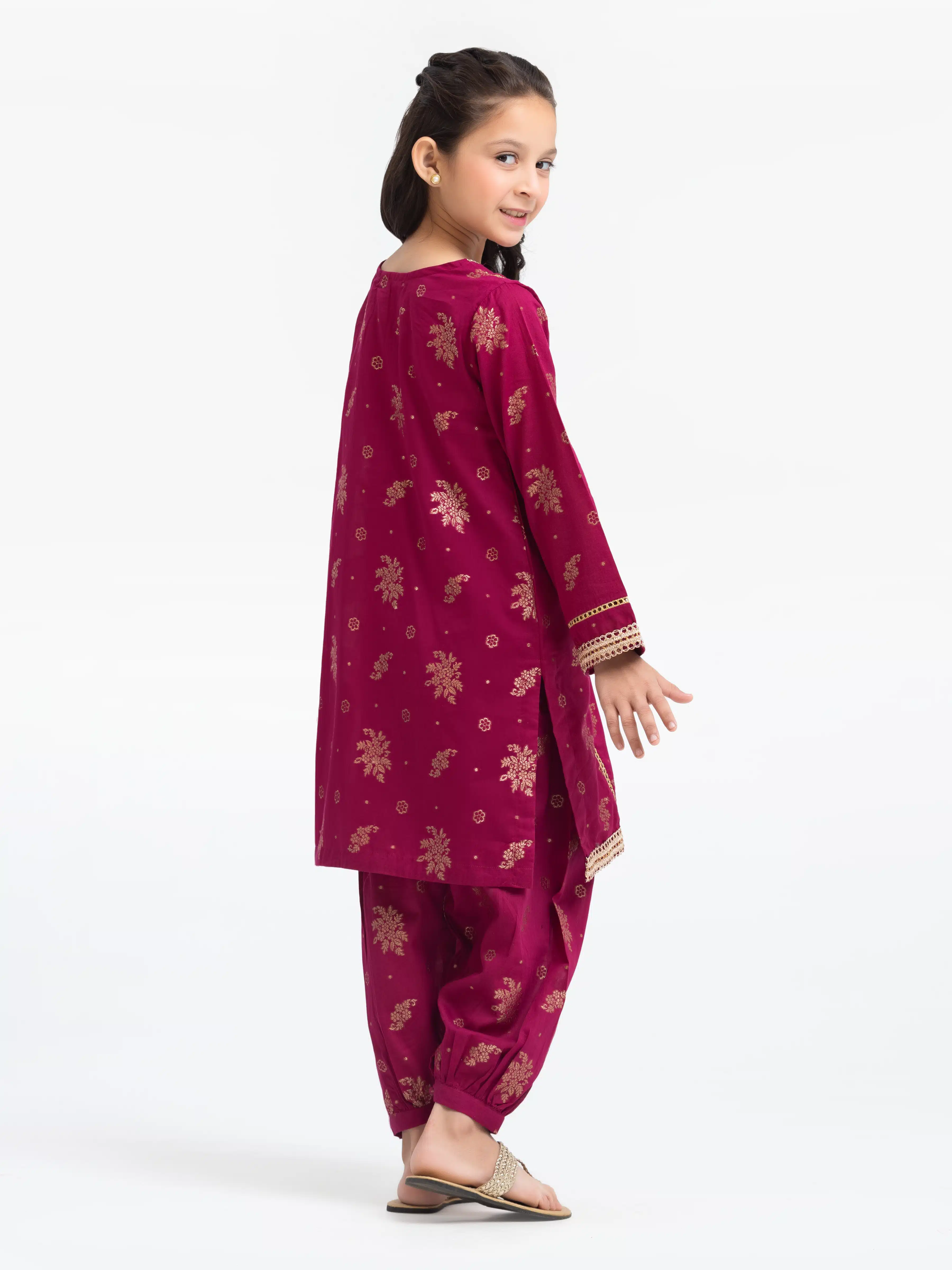 Girl's Jacquard Co-ord Set - EGTKS24-70783ST - Image 6
