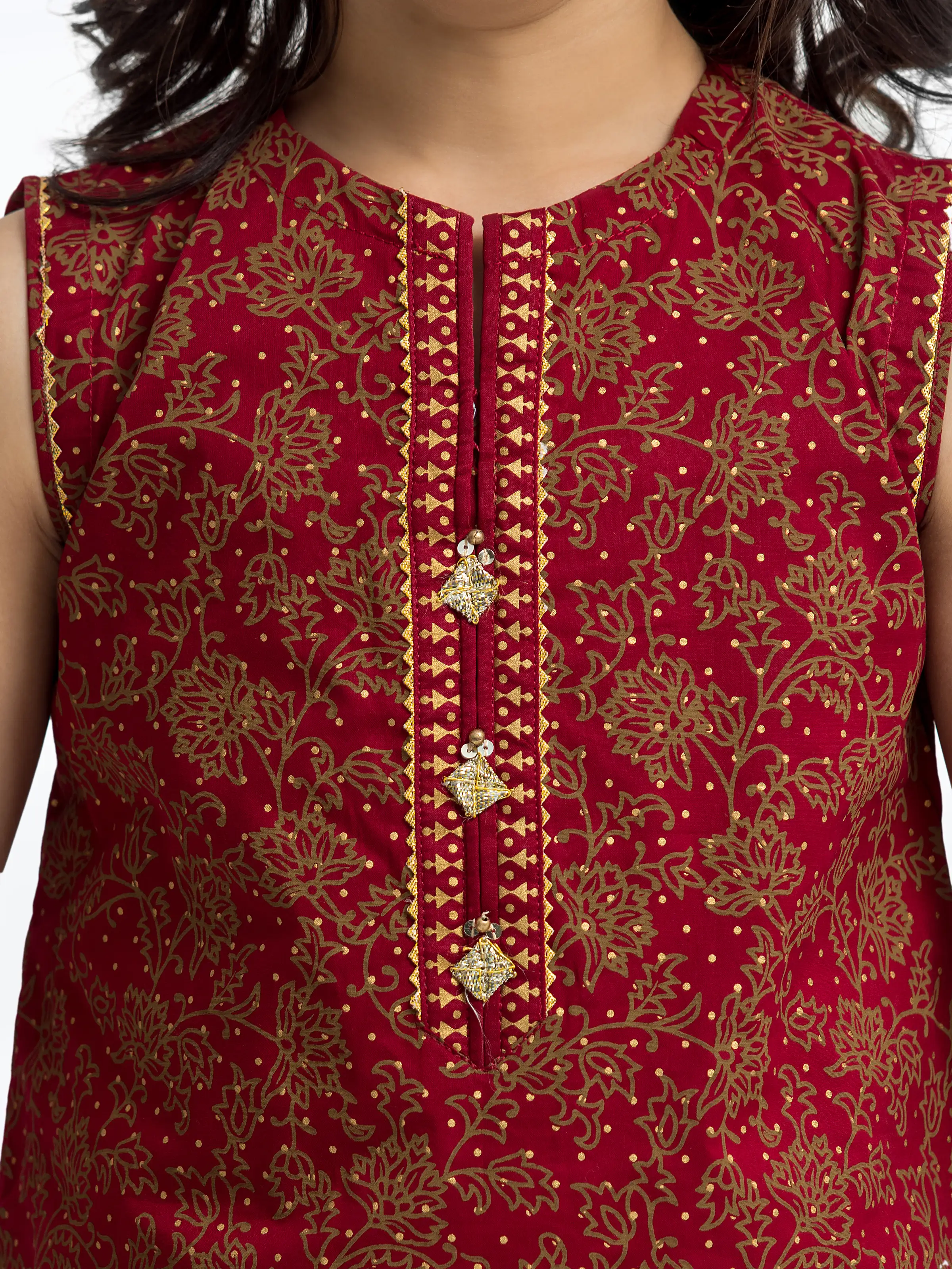 Girl's Maroon Pret - EGTKP5-70793-3P - Image 3