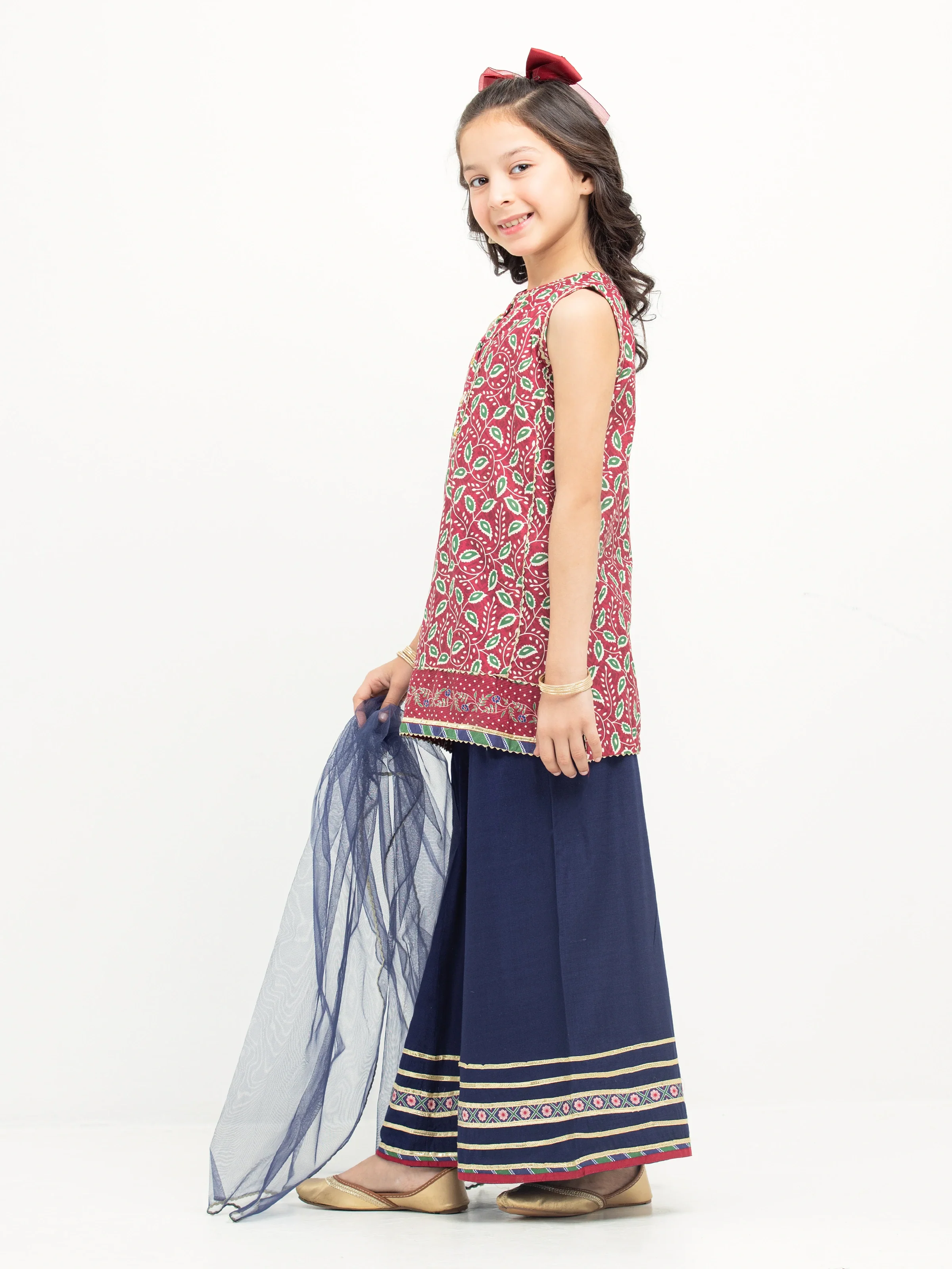 Girl's Maroon Pret - EGTKP5-70809-3P - Image 4