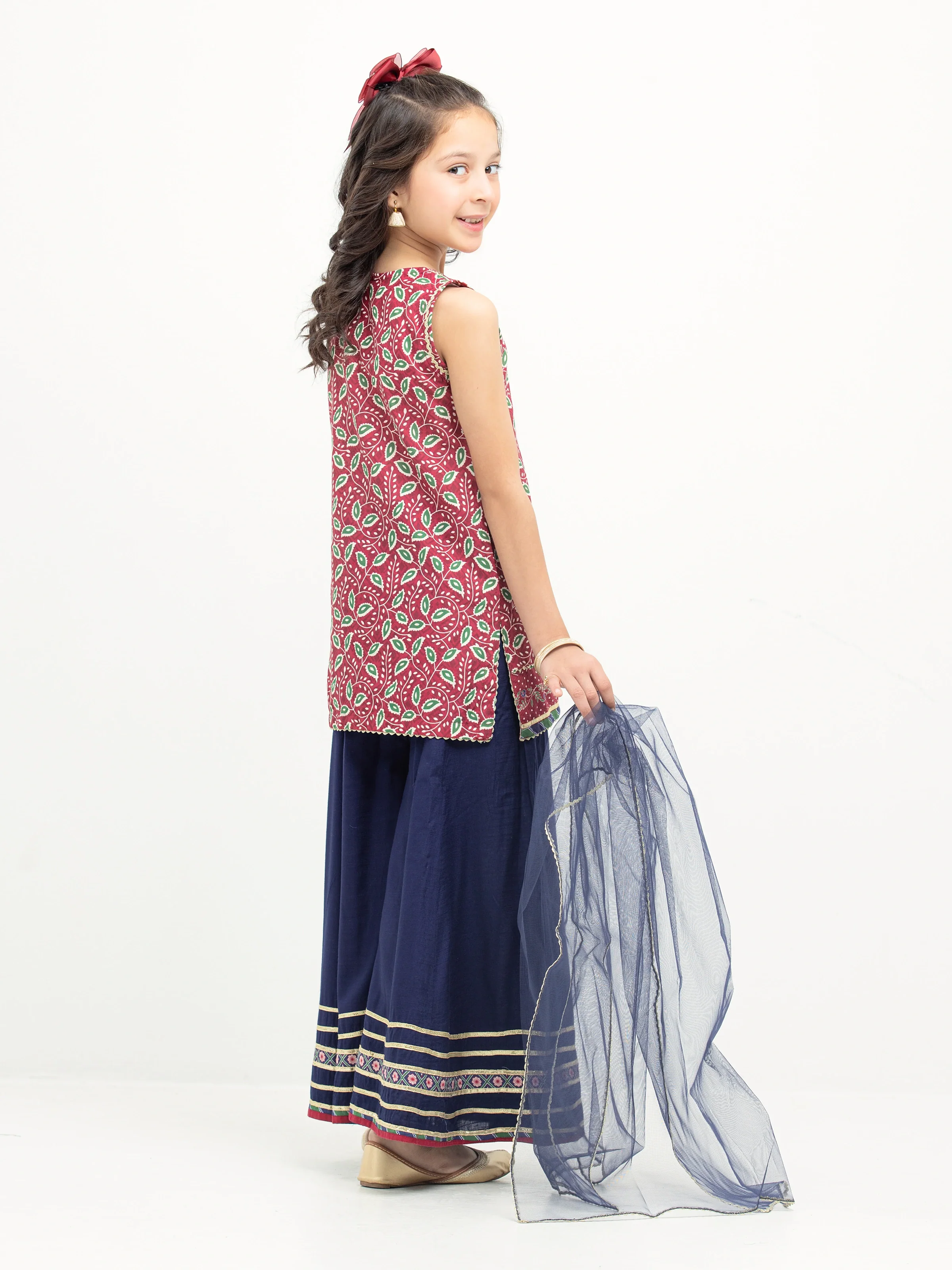 Girl's Maroon Pret - EGTKP5-70809-3P - Image 5