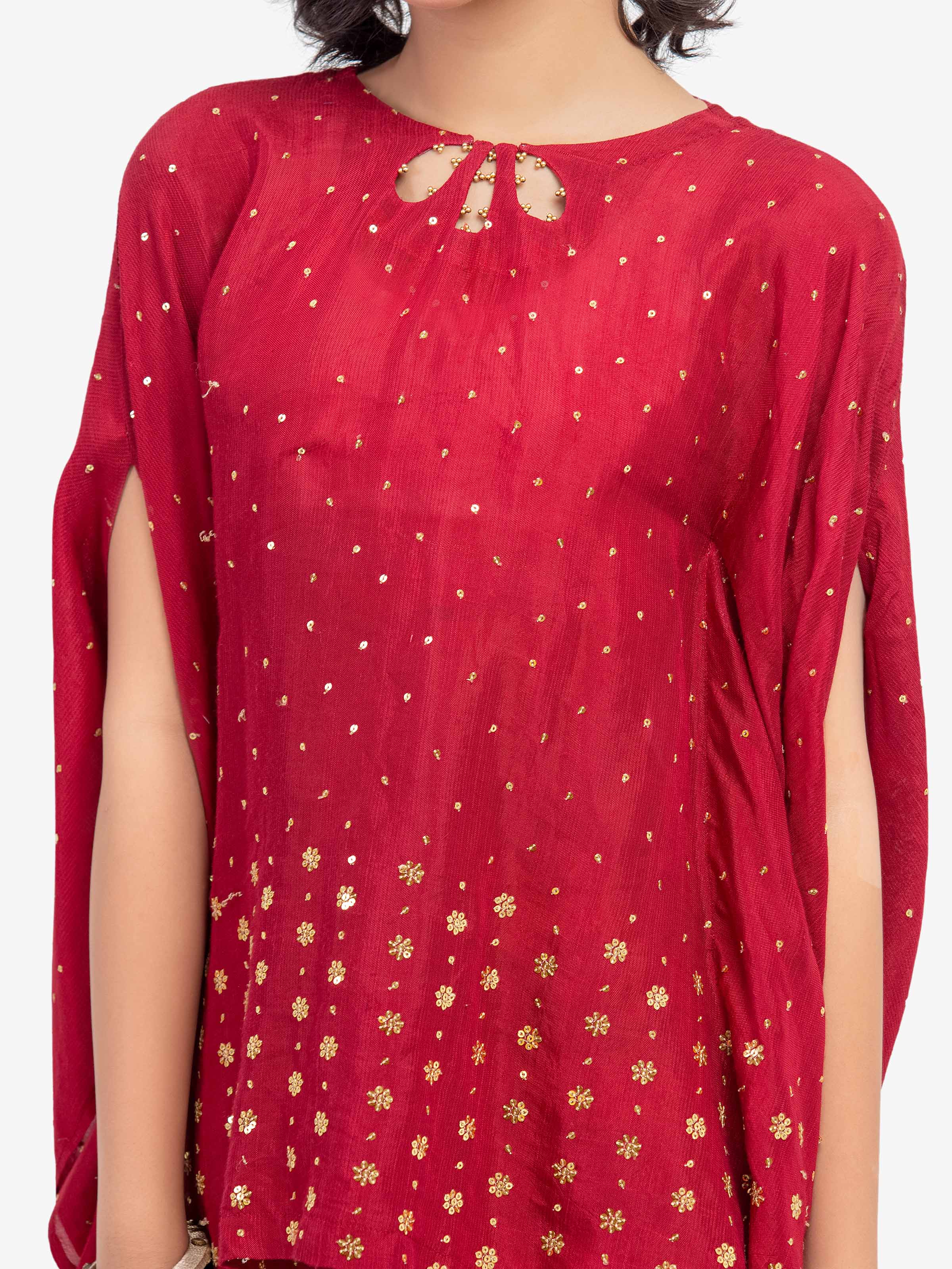 Girl's Maroon Pret - EGTPLE5-50045ST - Image 3