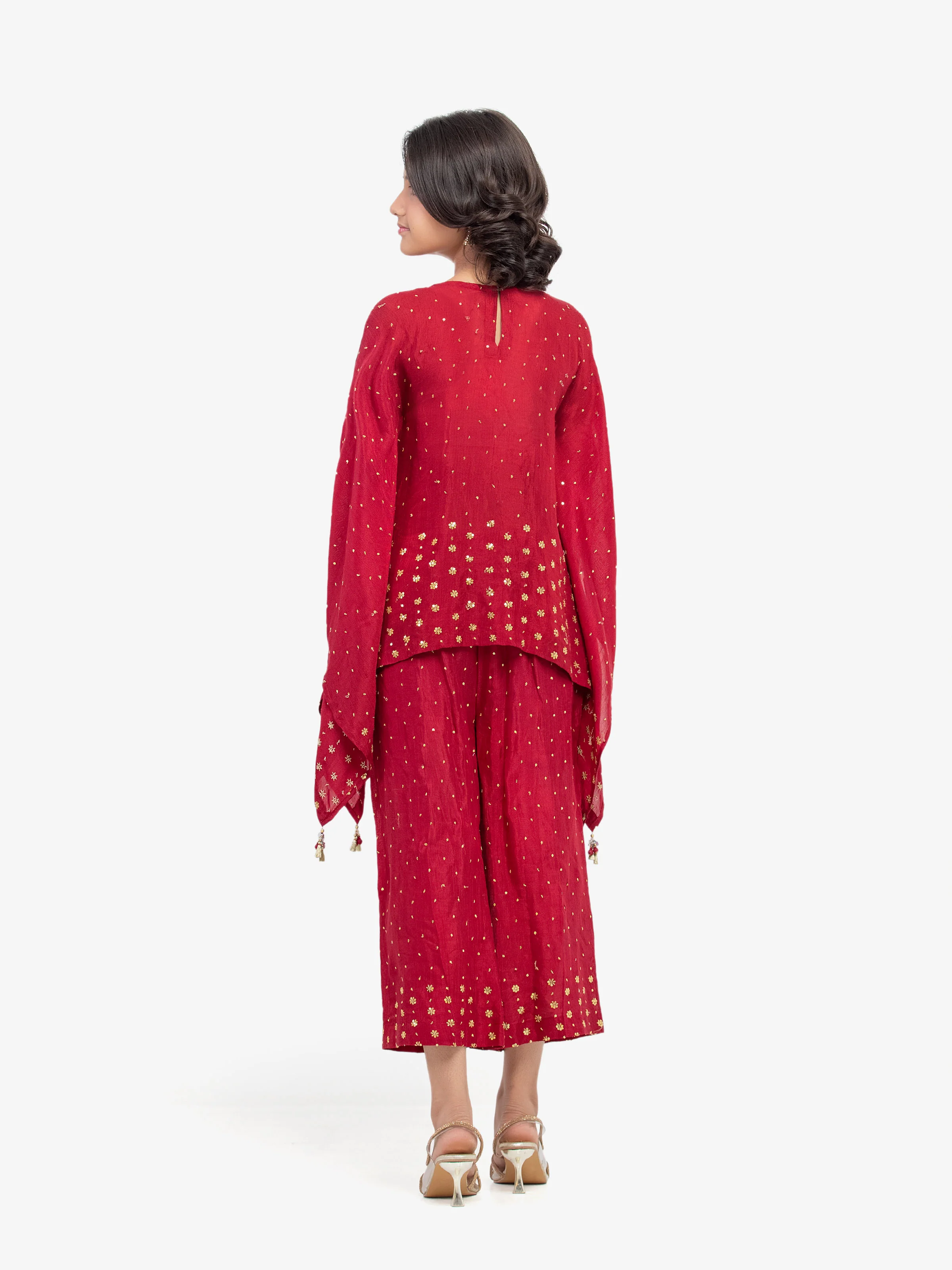 Girl's Maroon Pret - EGTPLE5-50045ST - Image 5