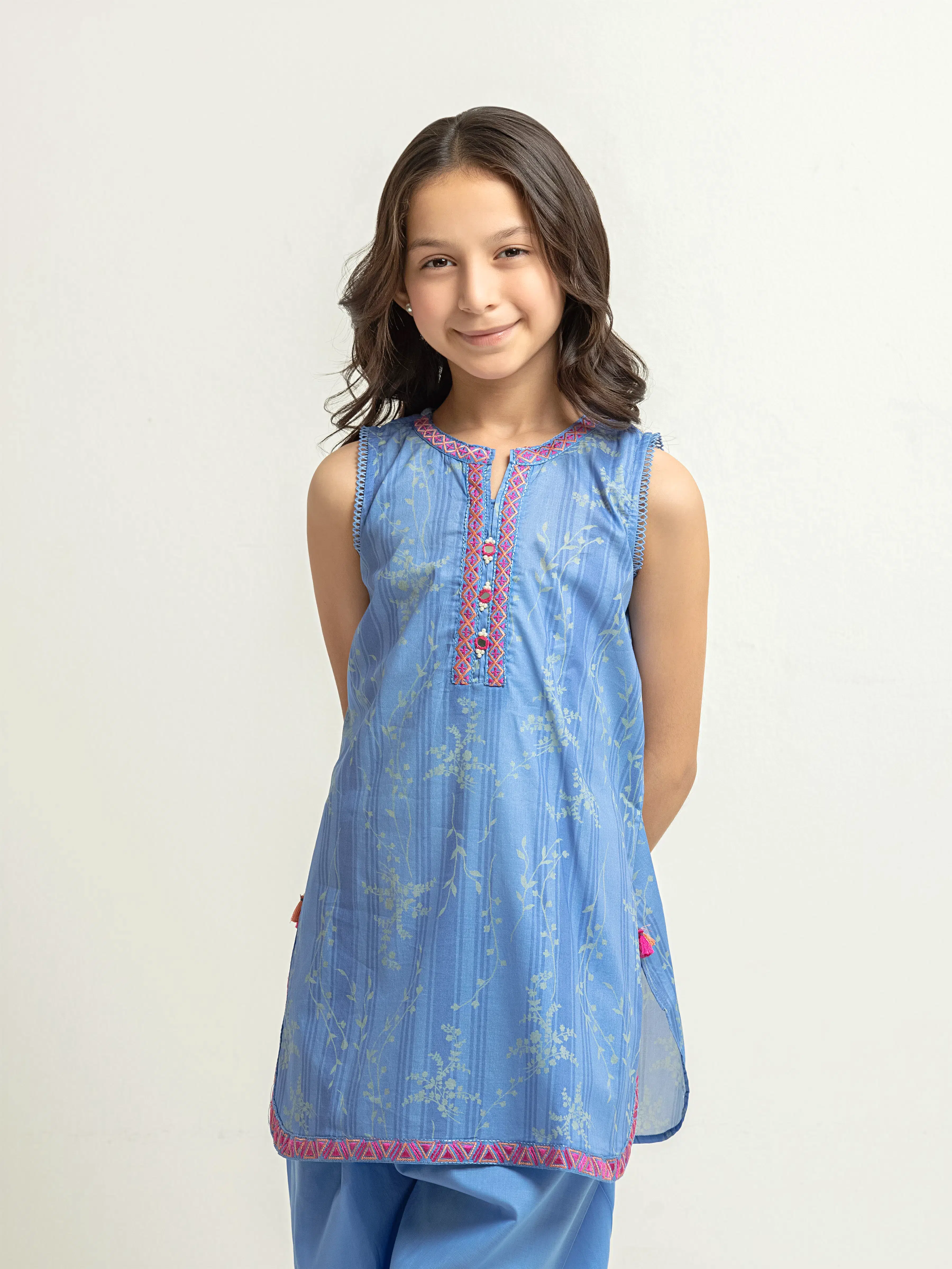 Girl's Mid Blue Pret - EGTKEP5-73035ST - Image 2