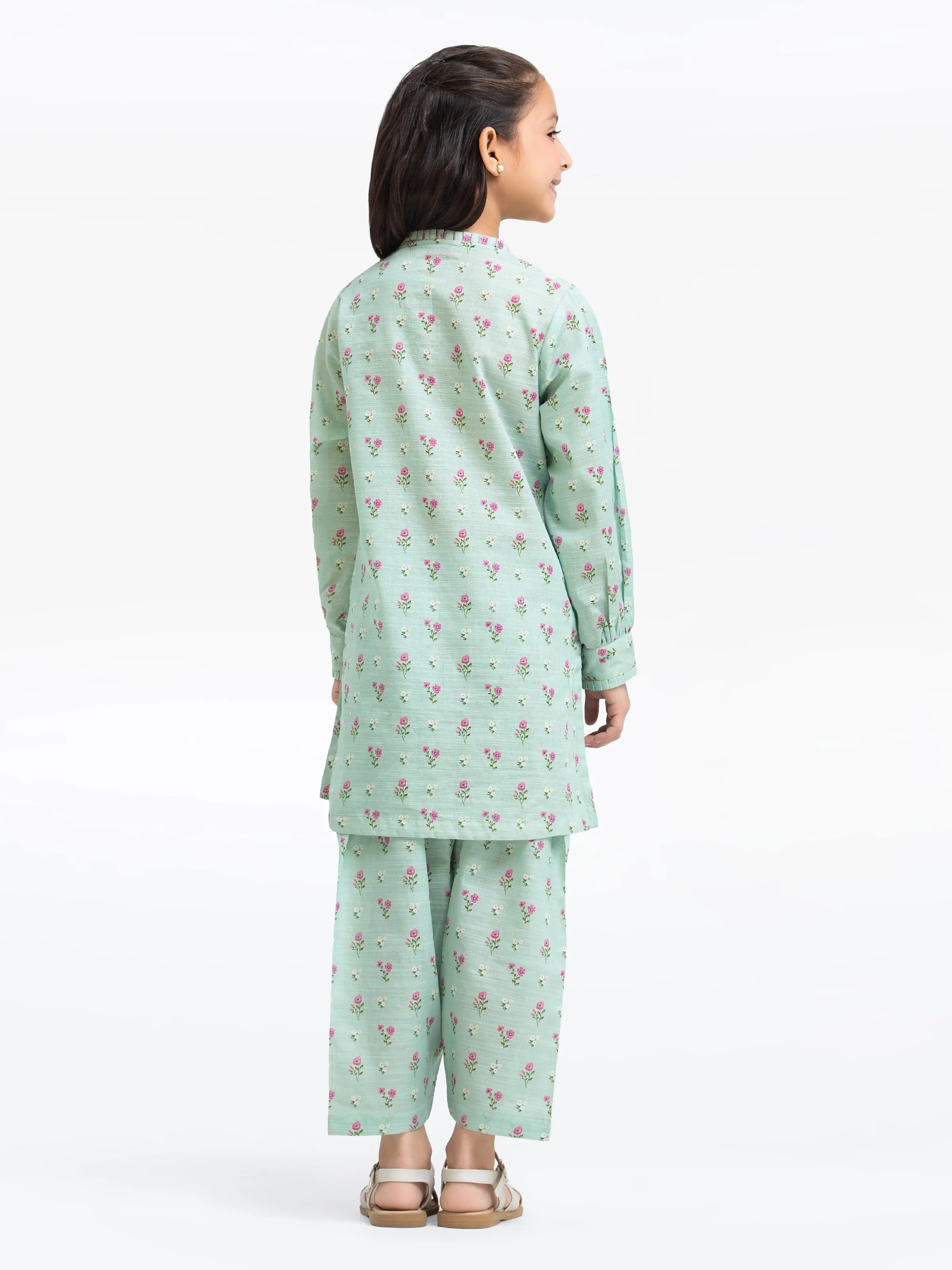 Girl's Khaddar Co-ord Set - EGTKP24-70906ST - Image 5