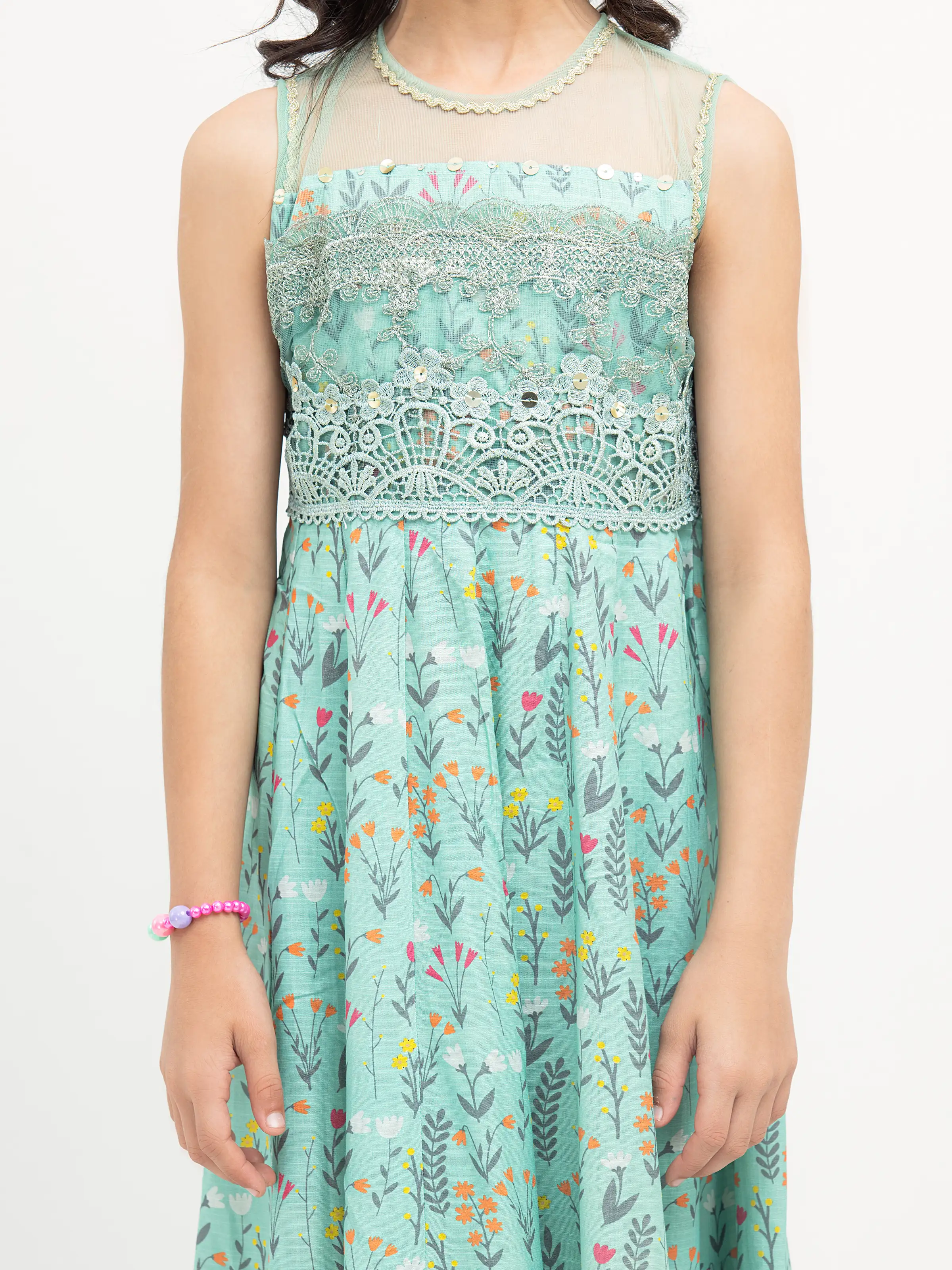 Girl's Mist Green Pret - EGTPLE24-50027S - Image 3