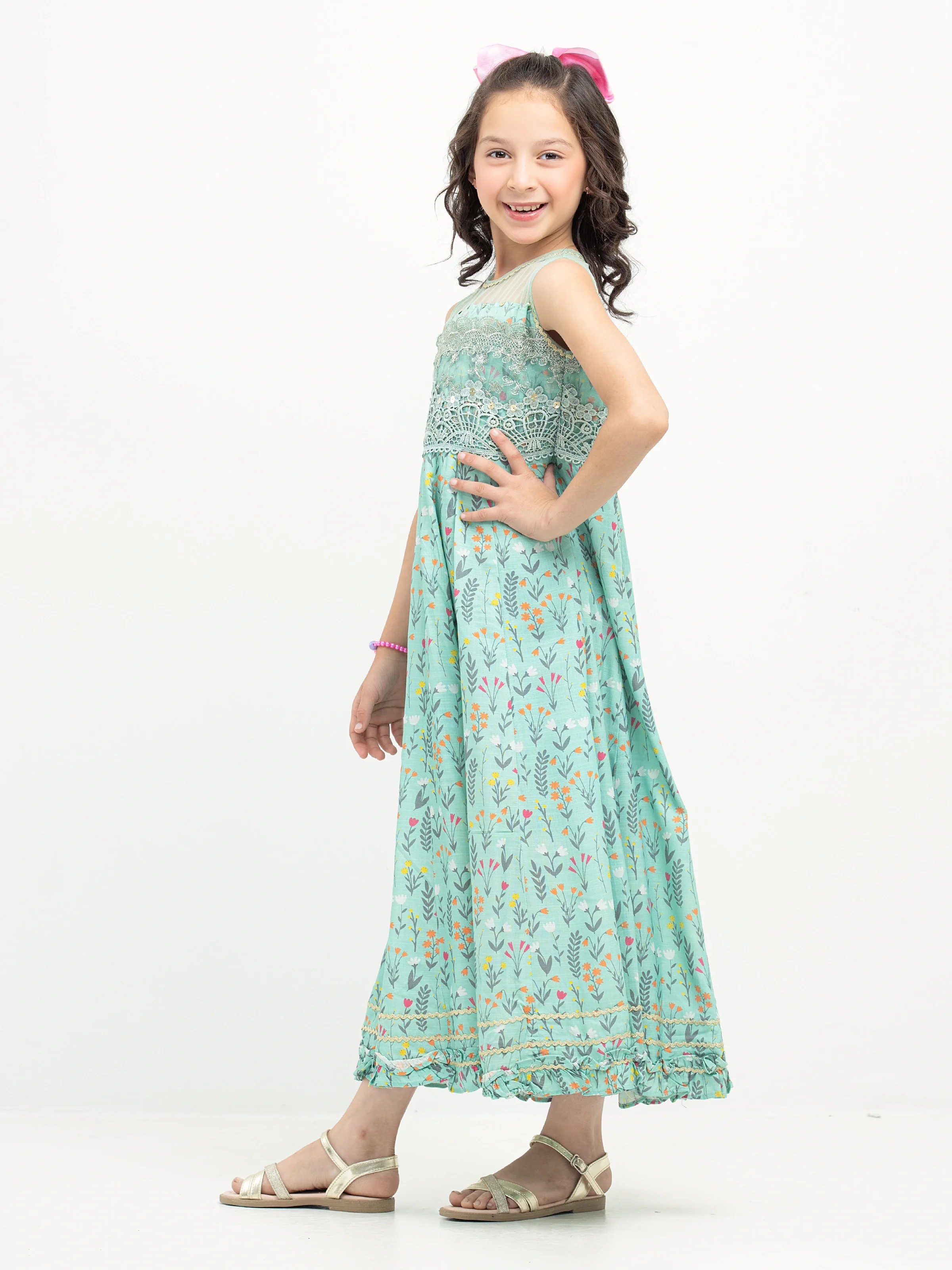 Girl's Mist Green Pret - EGTPLE24-50027S - Image 4