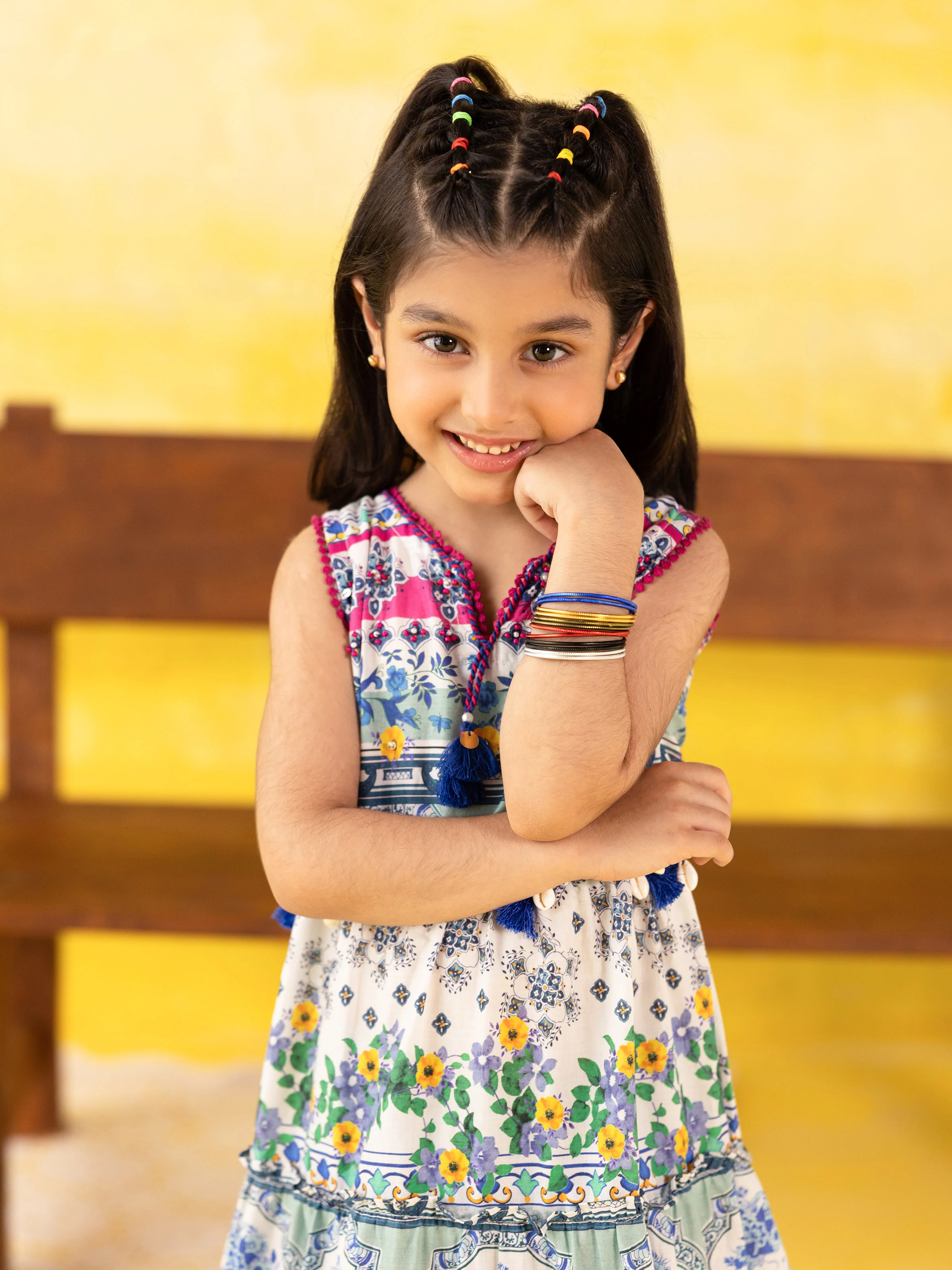 Girl's Multi Frock - EGTF5-70996 - Image 6