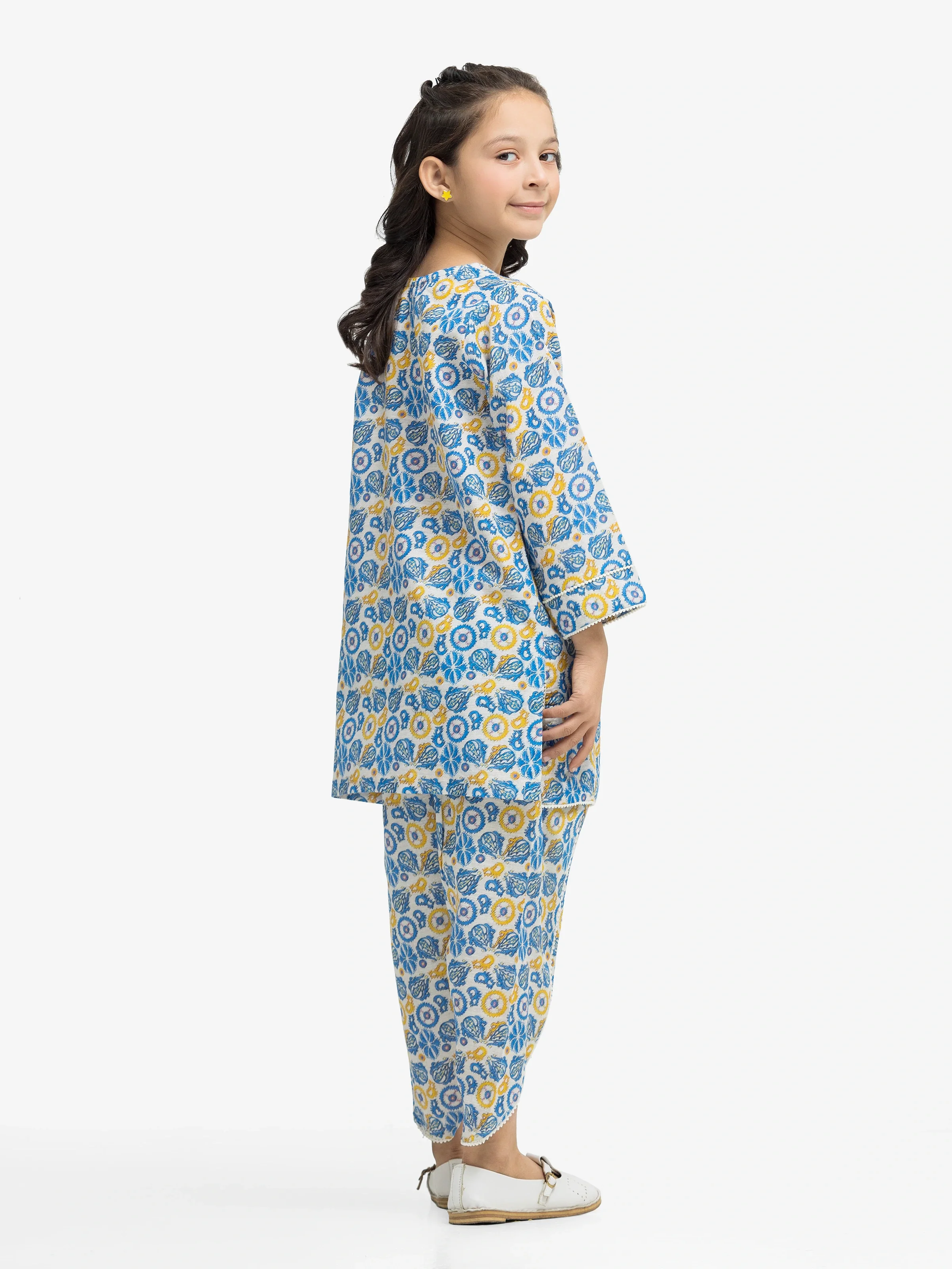 Girl's Khaddar Co-ord Set - EGTKP24-70901ST - Image 5