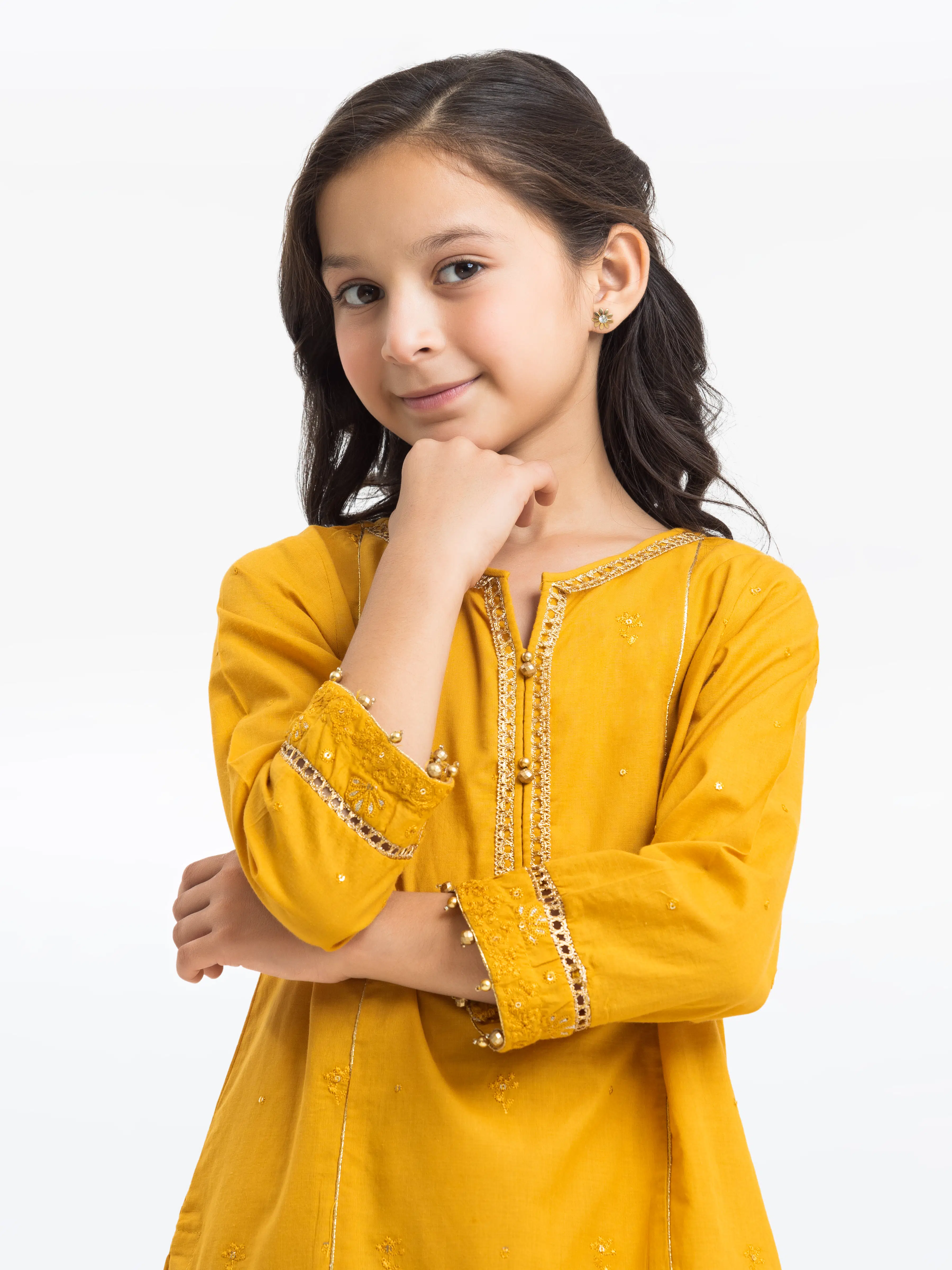Girl's Mustard Pret - EGTKE24-70751ST - Image 2