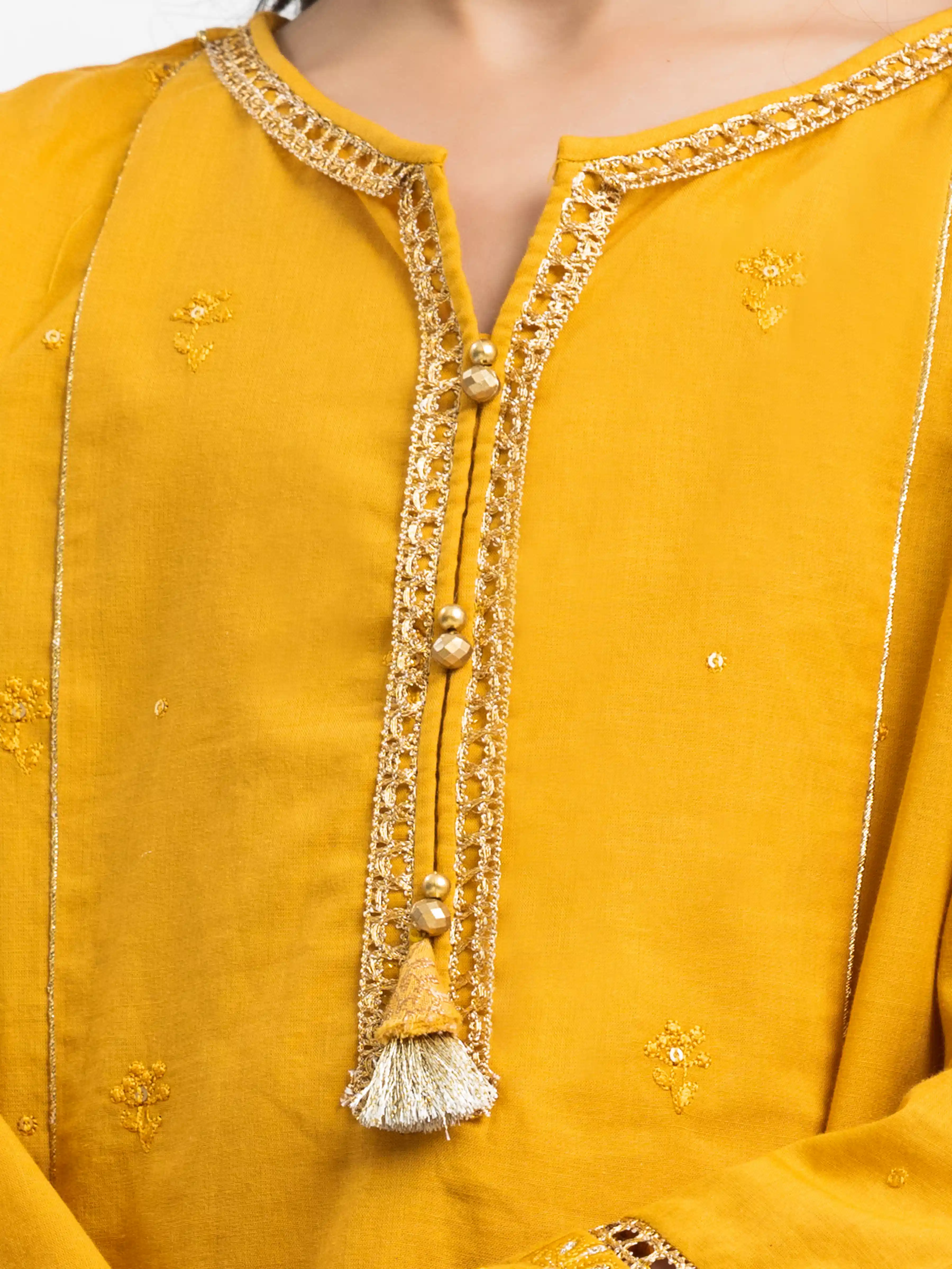 Girl's Mustard Pret - EGTKE24-70751ST - Image 4